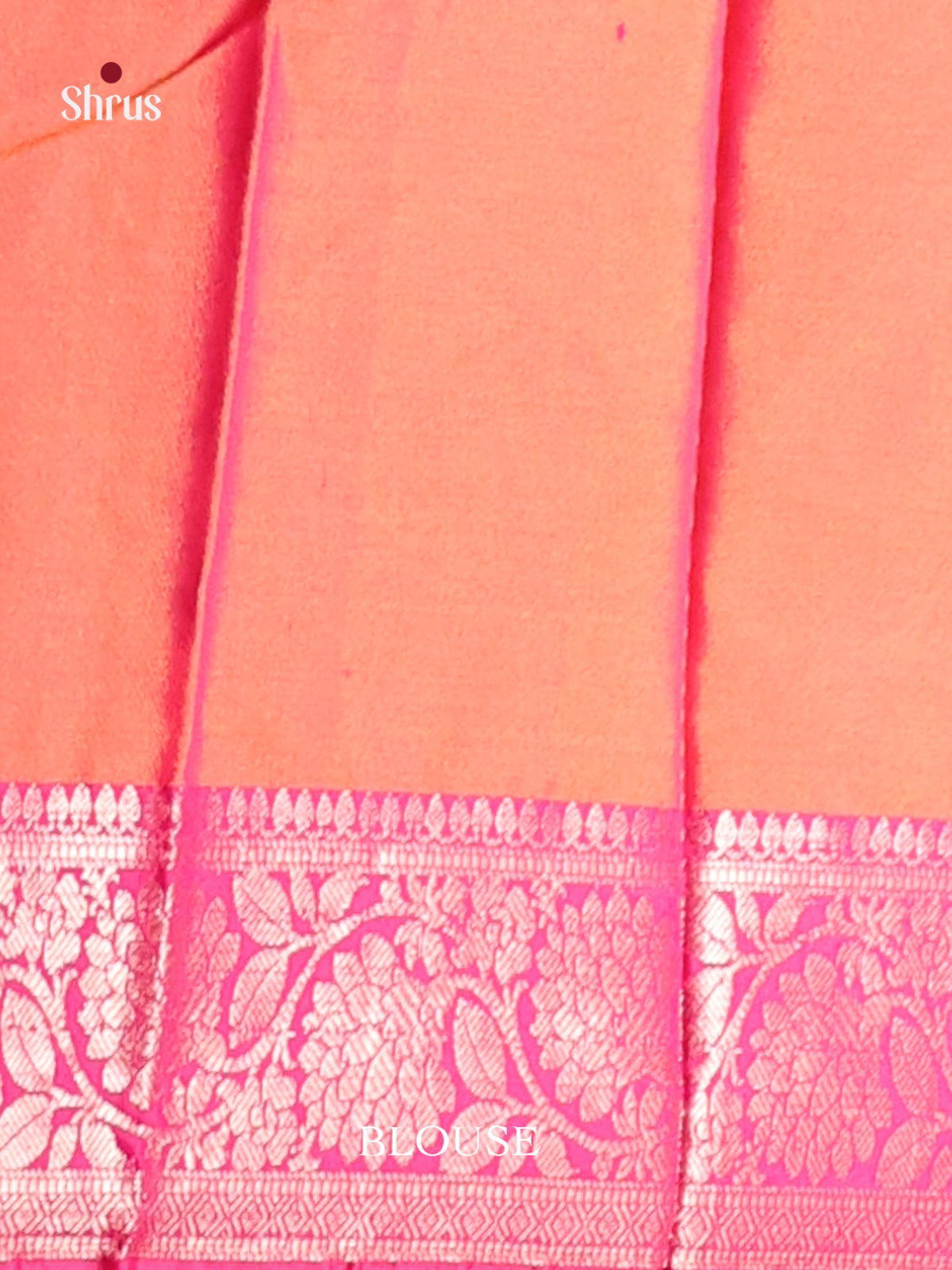 Yellow & Pink - Semi Pochampally Saree - Shop on Shrus.com