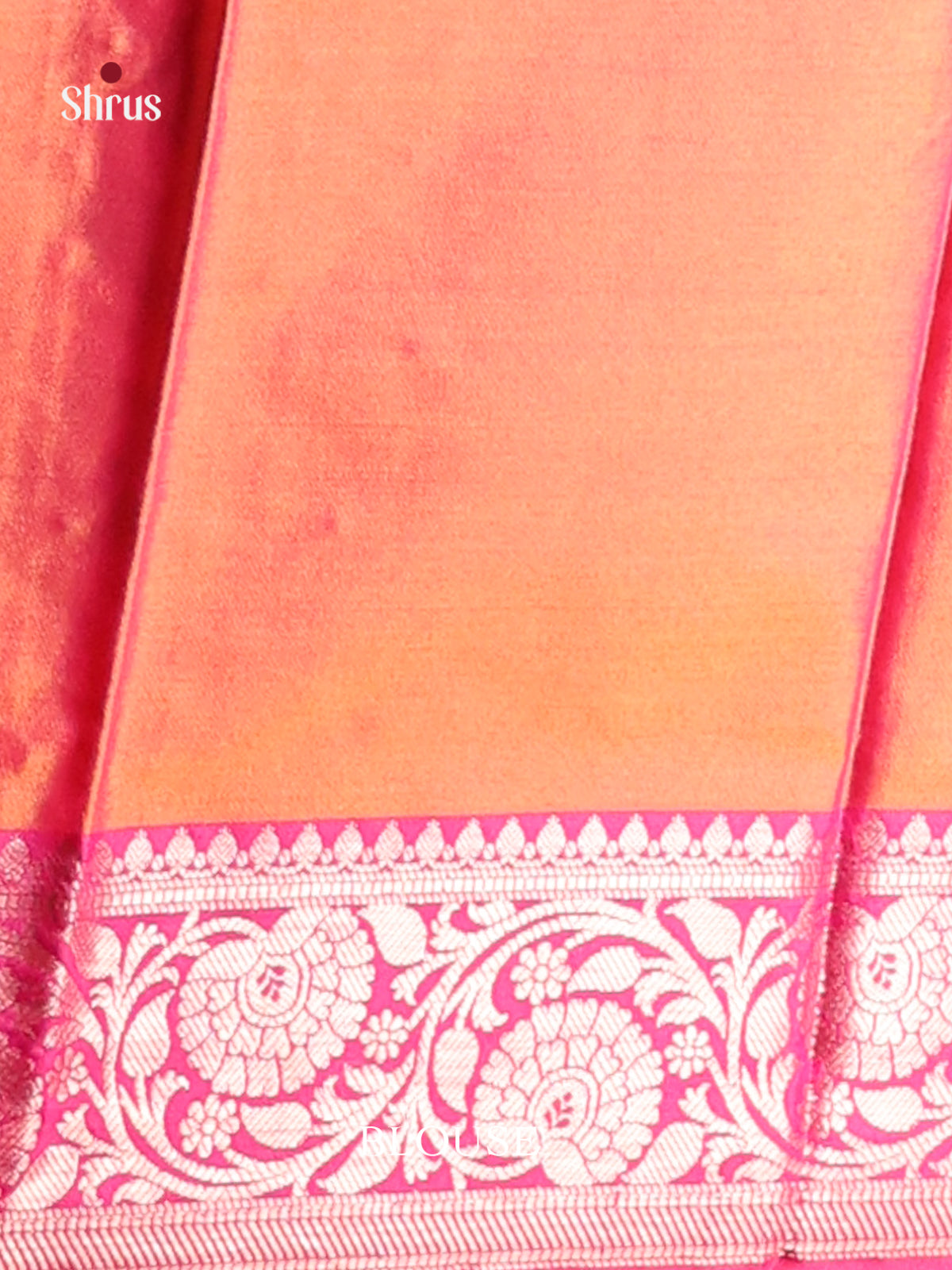 Light Green & Pink- Semi Pochampally Saree - Shop on Shrus.com