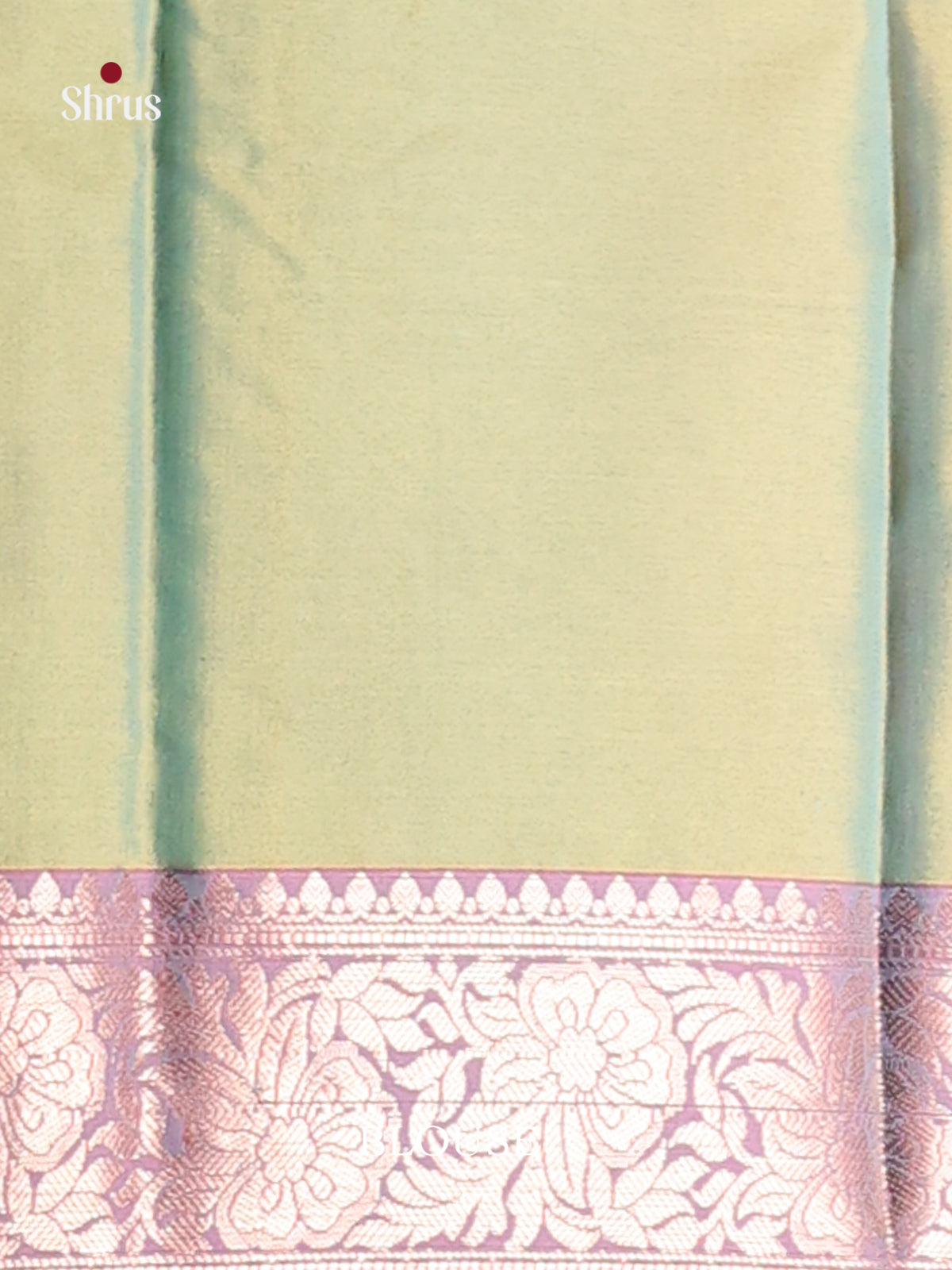 Orange & Green - Semi Pochampally Saree - Shop on Shrus.com