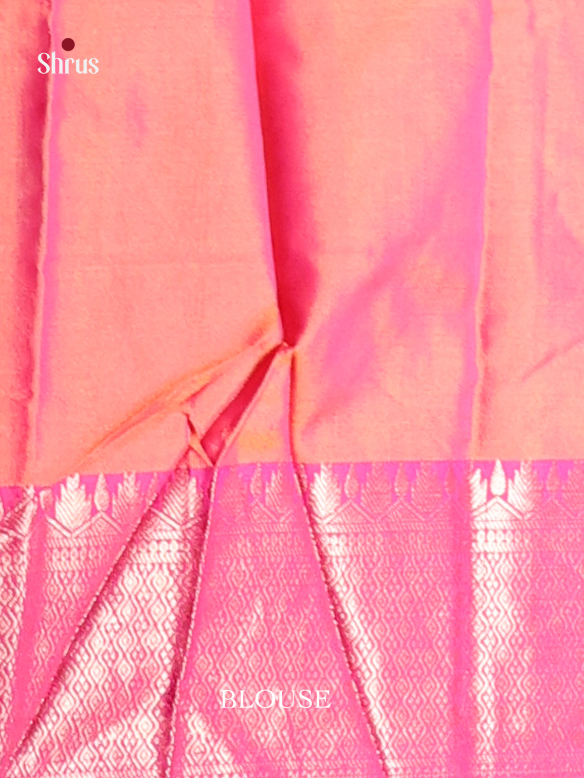 Light Green & Pink - Semi Pochampally Saree - Shop on Shrus.com