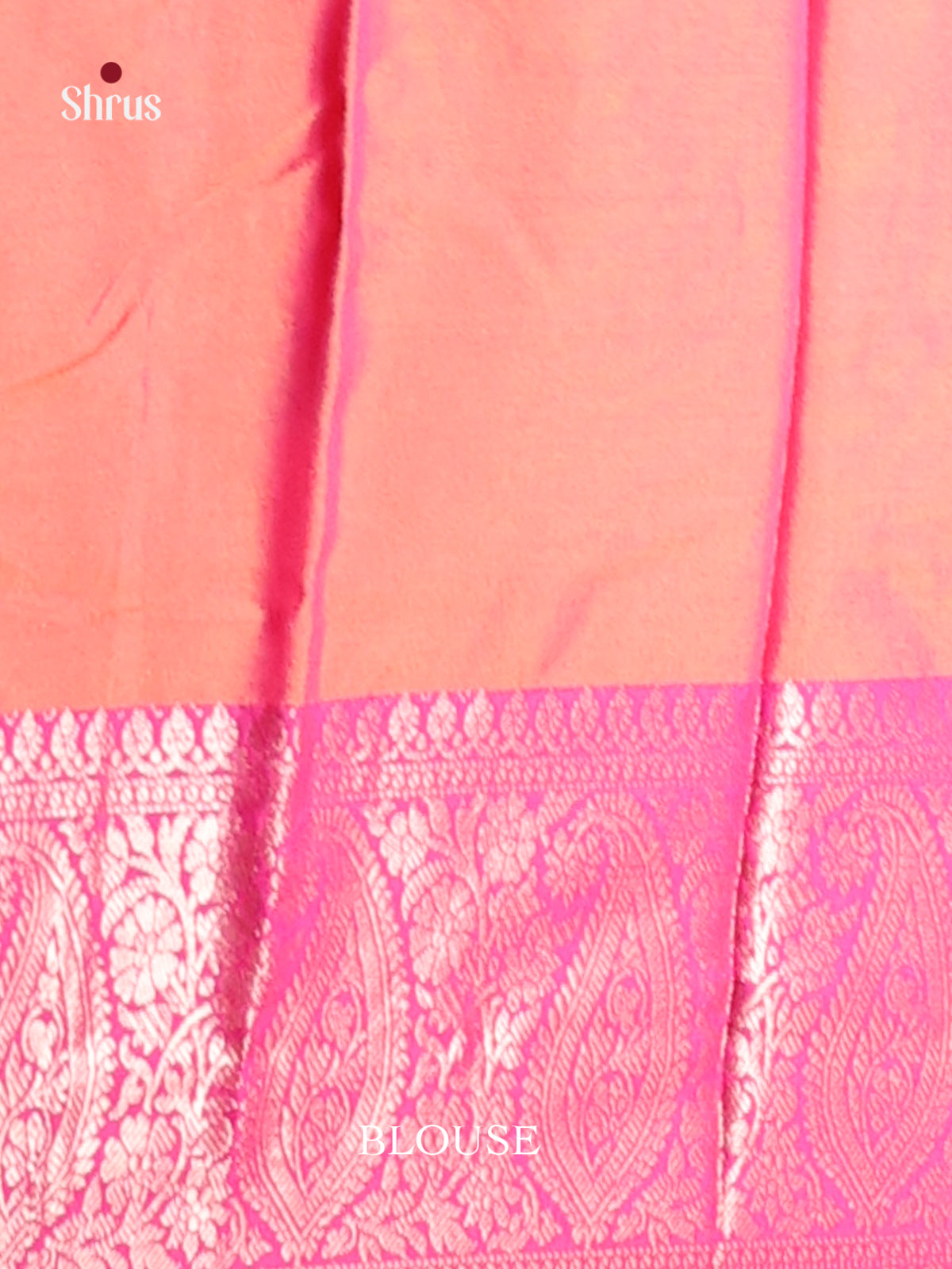 Green & Pink- Semi Pochampally Saree - Shop on Shrus.com