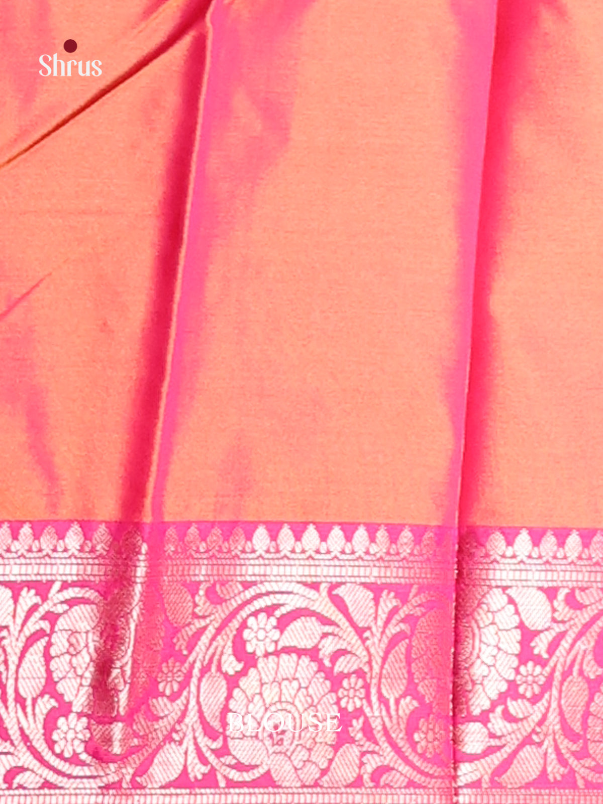 Yellow & Pink - Semi Pochampally Saree - Shop on Shrus.com