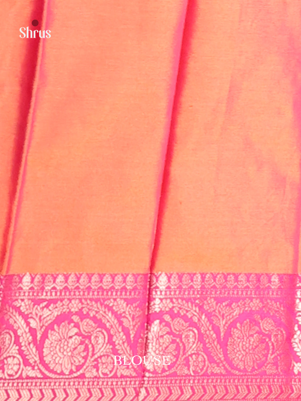 Yellow & Pink - Semi Pochampally Saree - Shop on Shrus.com