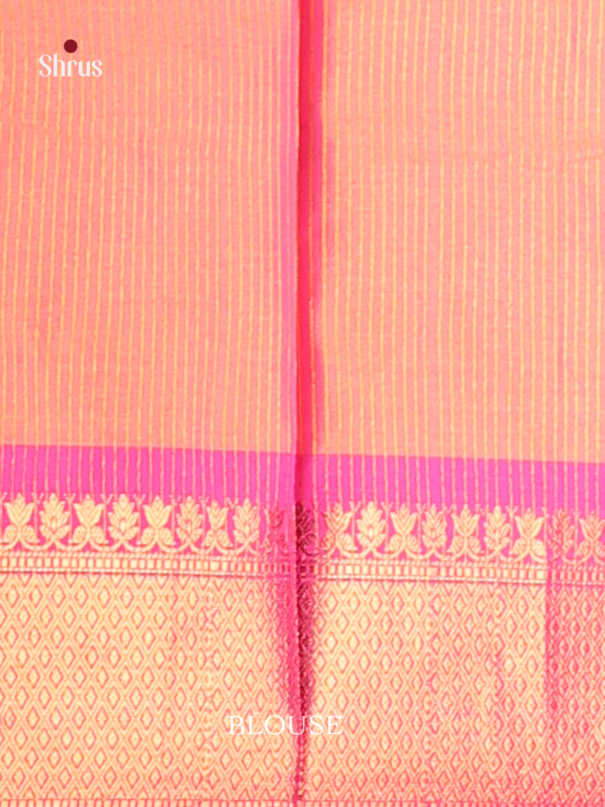 Blue & Purple - Semi Pochampally Saree
