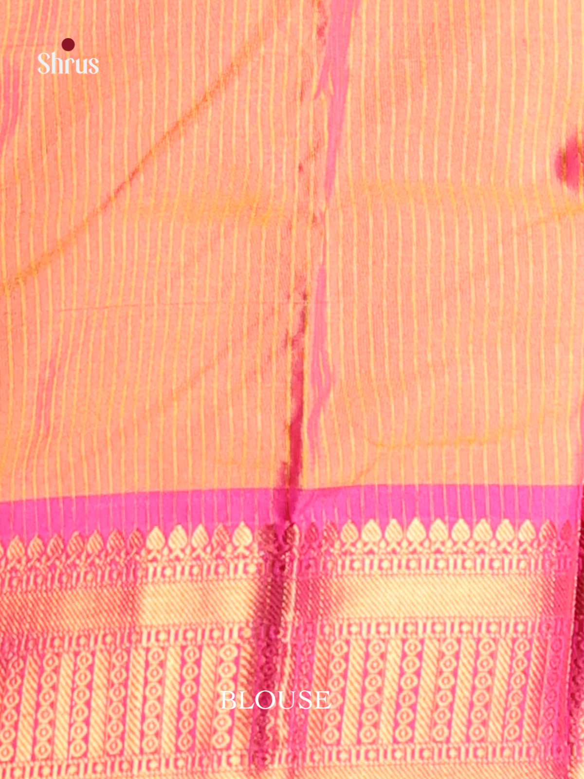 Green & Pink - Semi Pochampally Saree - Shop on Shrus.com
