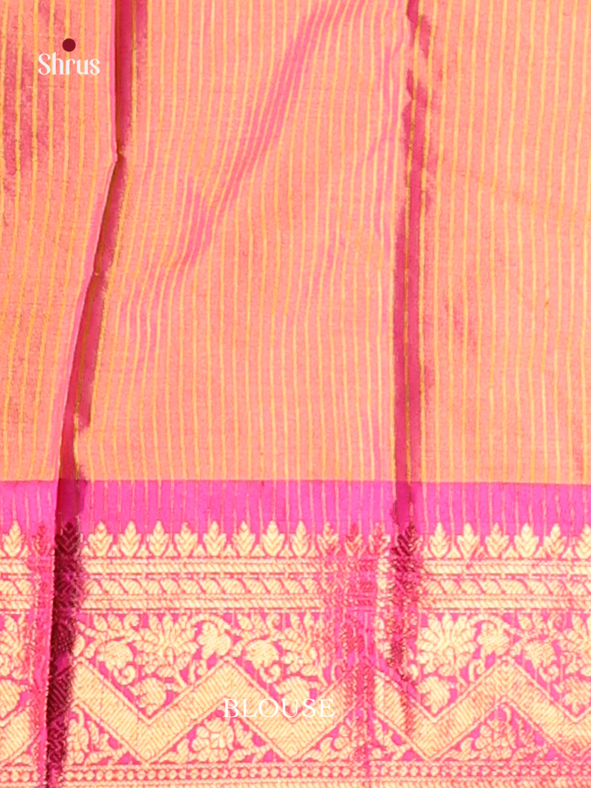 Green & Pink - Semi Pochampally Saree - Shop on Shrus.com