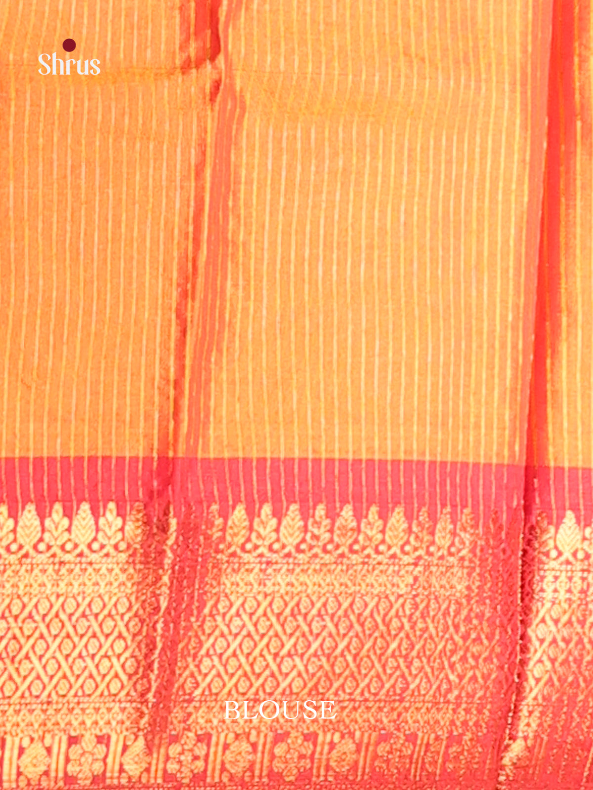 Yellow & Pink - Semi Pochampally Saree - Shop on Shrus.com