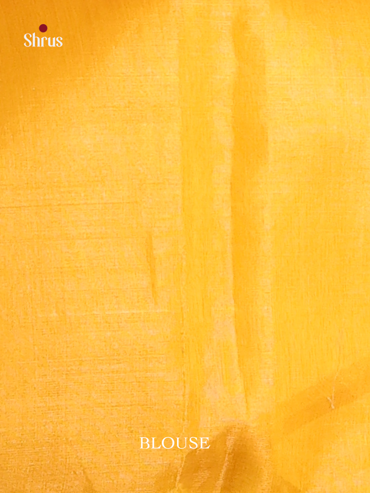 Yellow(Single Tone) Maheshwari silkcotton Saree -1