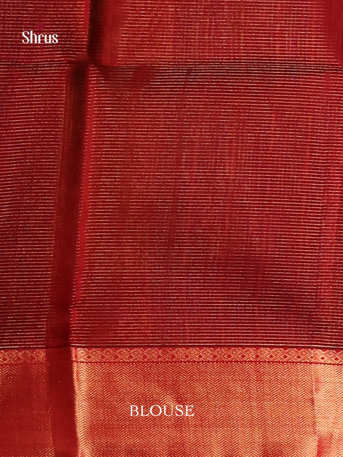 Dark Grey & Red- Maheshwari silkcotton Saree -1