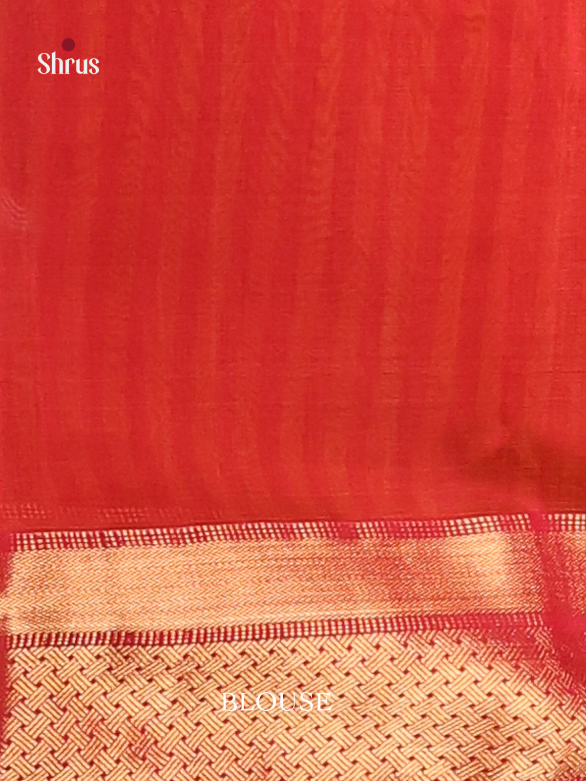 Mustard & Red Maheshwari silkcotton Saree -1