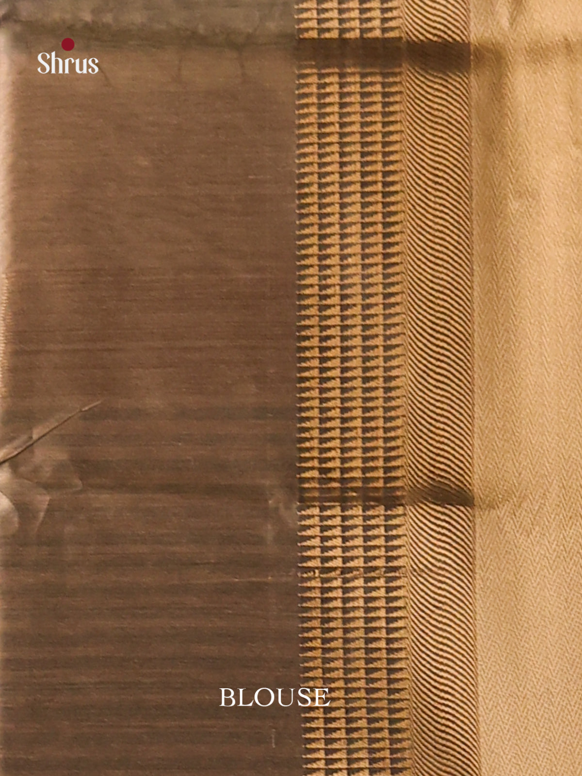 Green & Brown - Maheshwari silkcotton Saree - Shop on Shrus.com