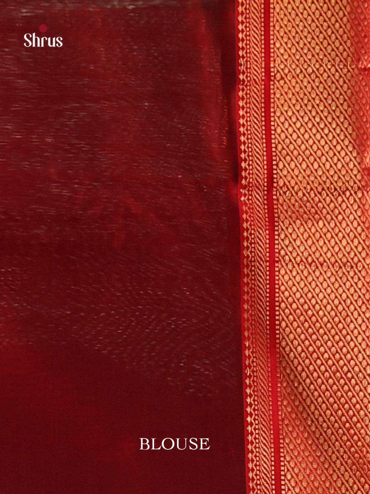 Green & Red Maheshwari silkcotton Saree -1