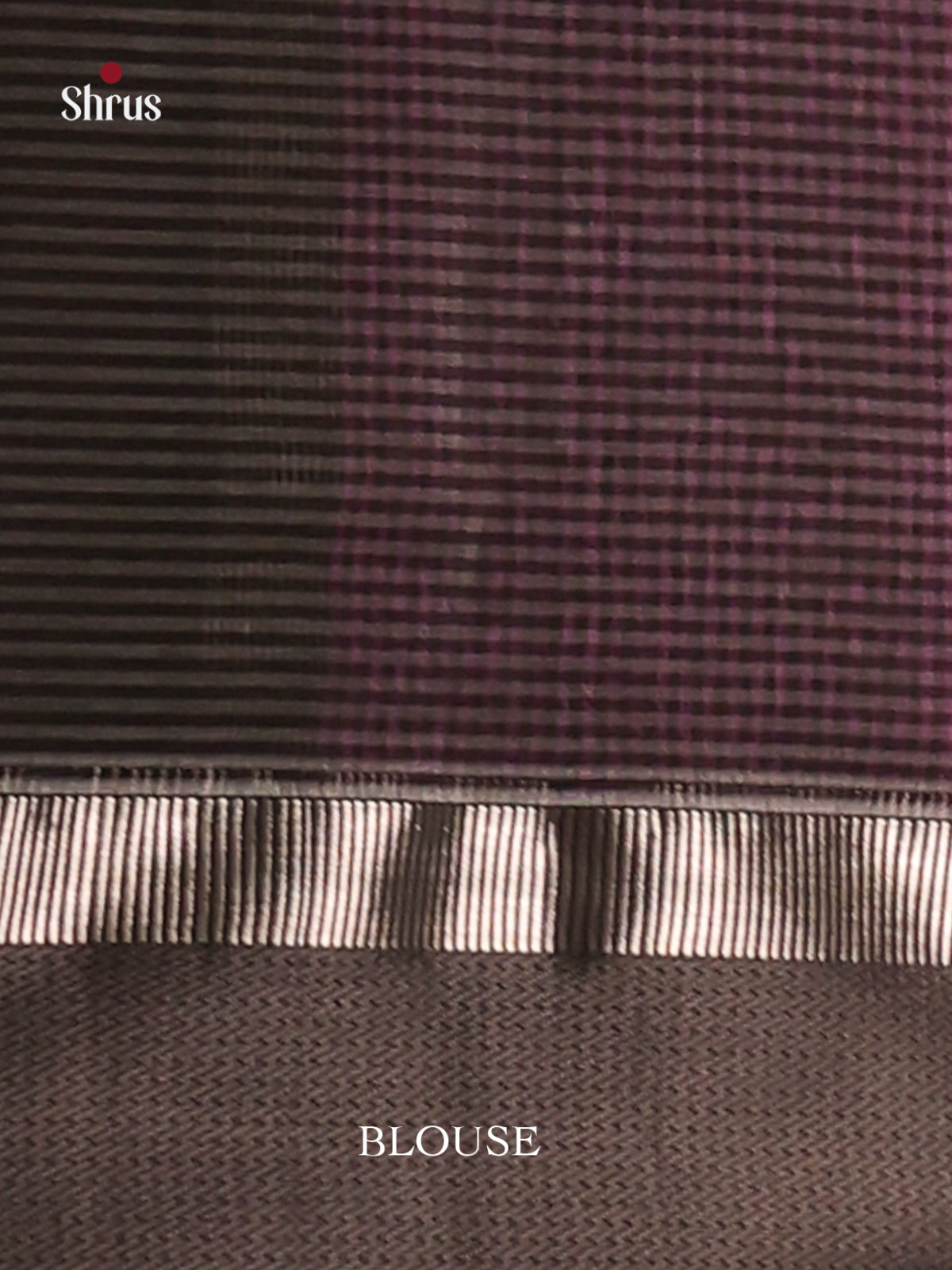 Pink & Black Maheshwari silkcotton Saree -1