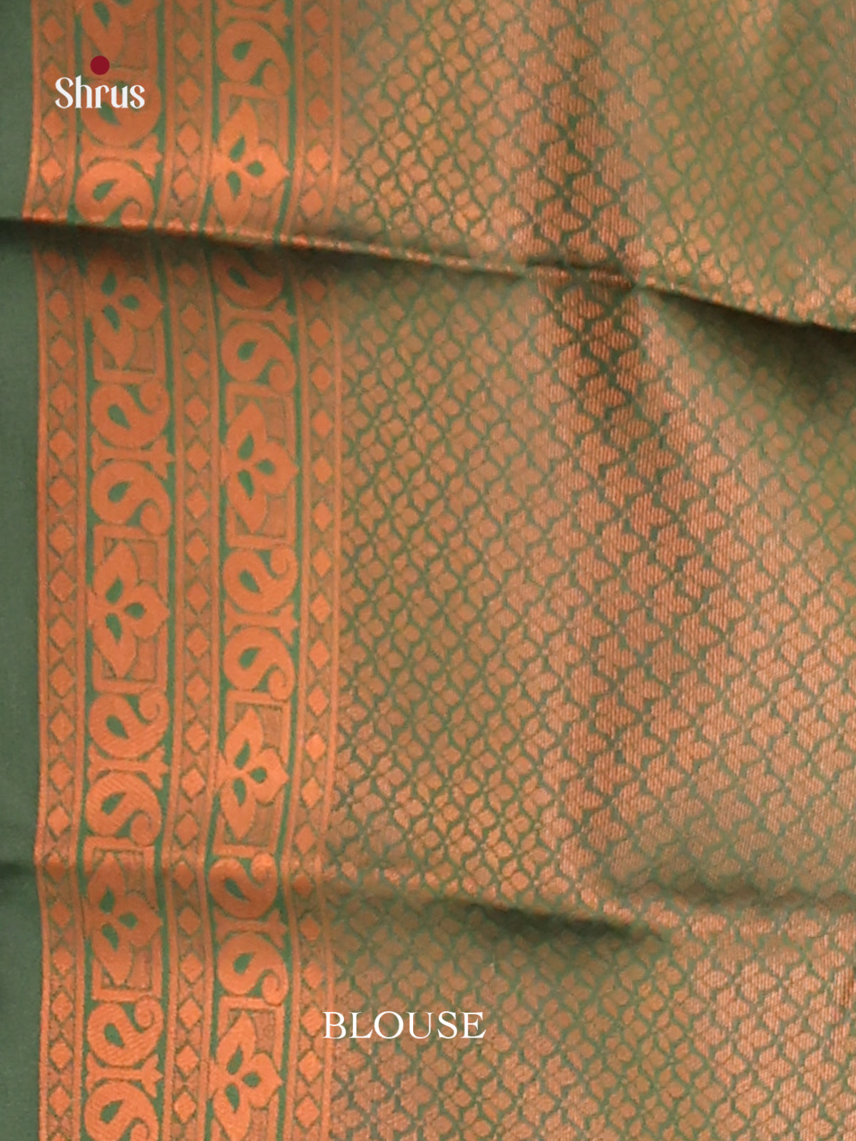 Mathulir Green & Green- Semi Softsilk Saree - Shop on Shrus.com