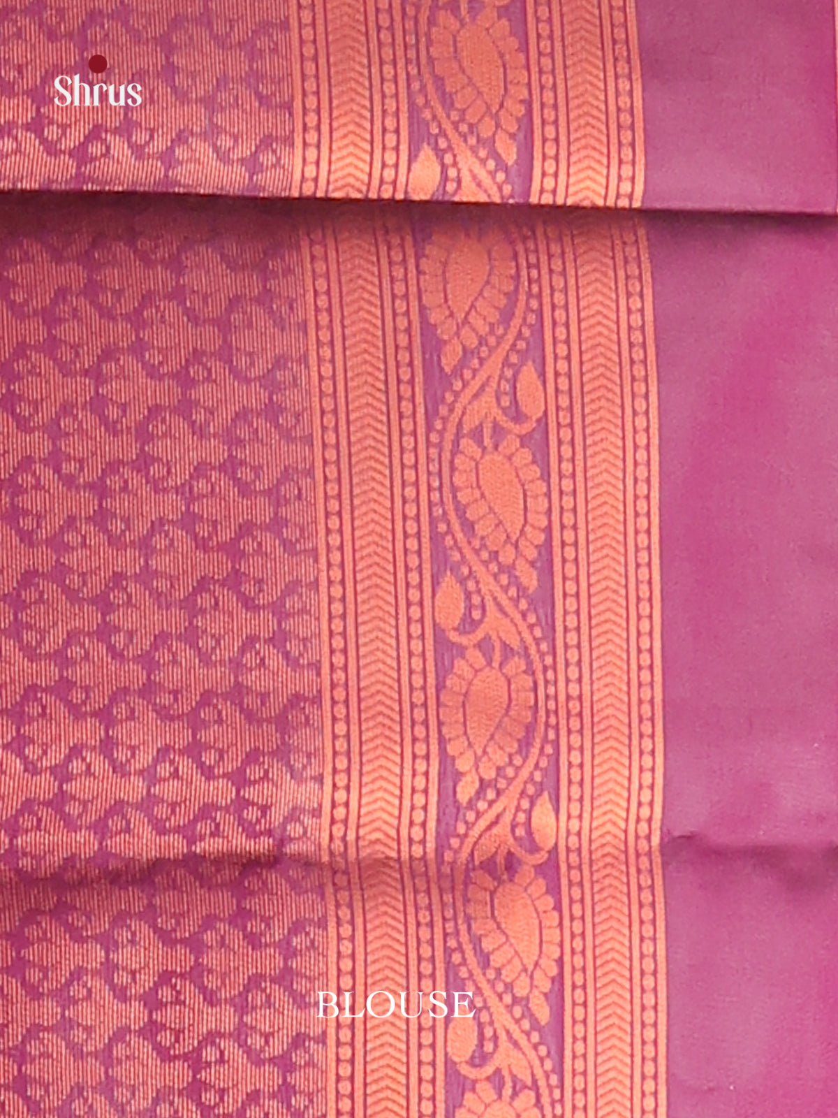 Blue & Maroon- Semi Softsilk Saree