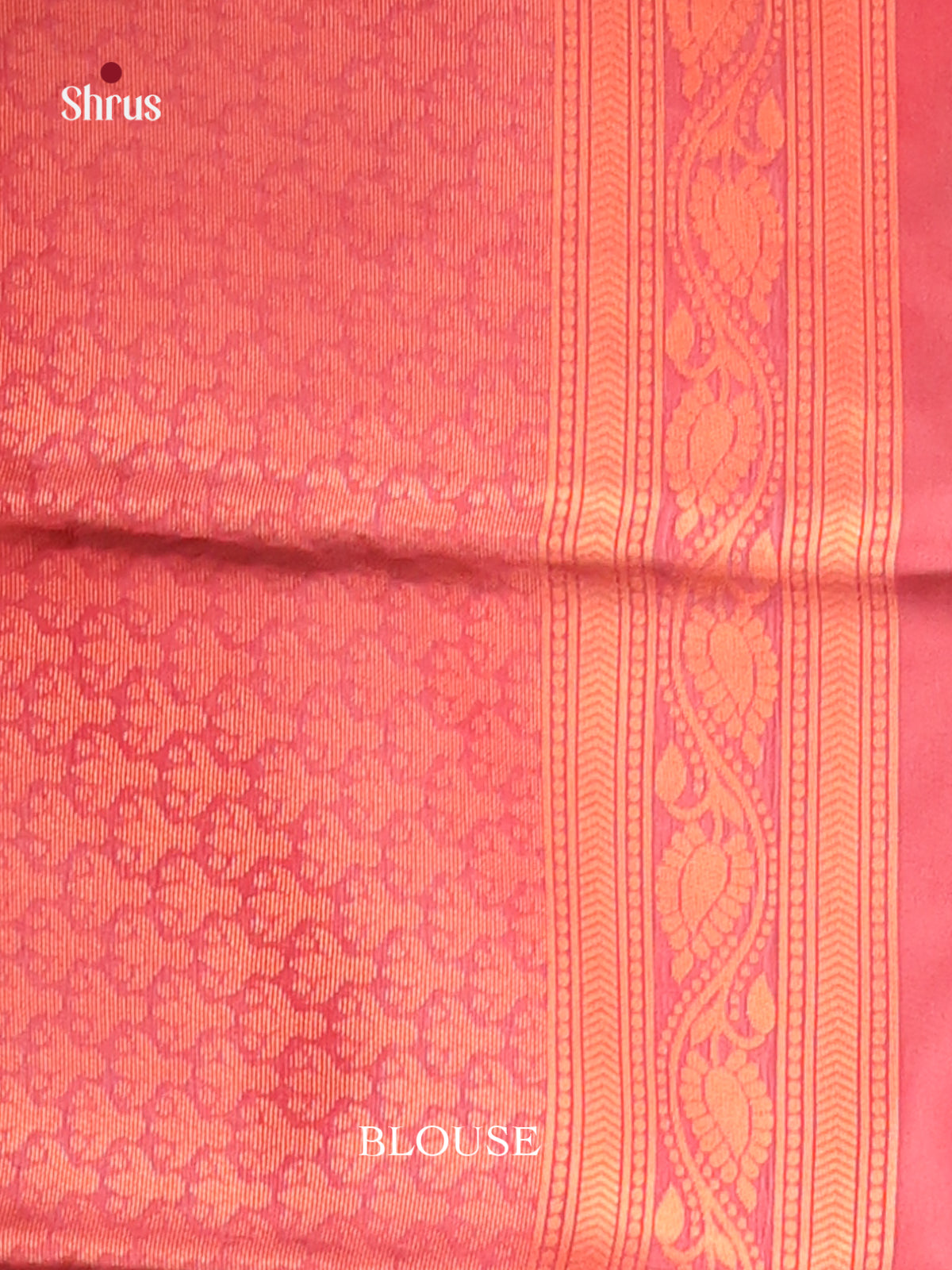 Blue & Maroon - Semi Softsilk Saree