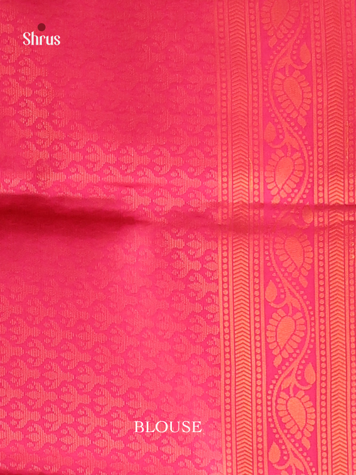 Green & Pink - Semi Softsilk Saree - Shop on Shrus.com