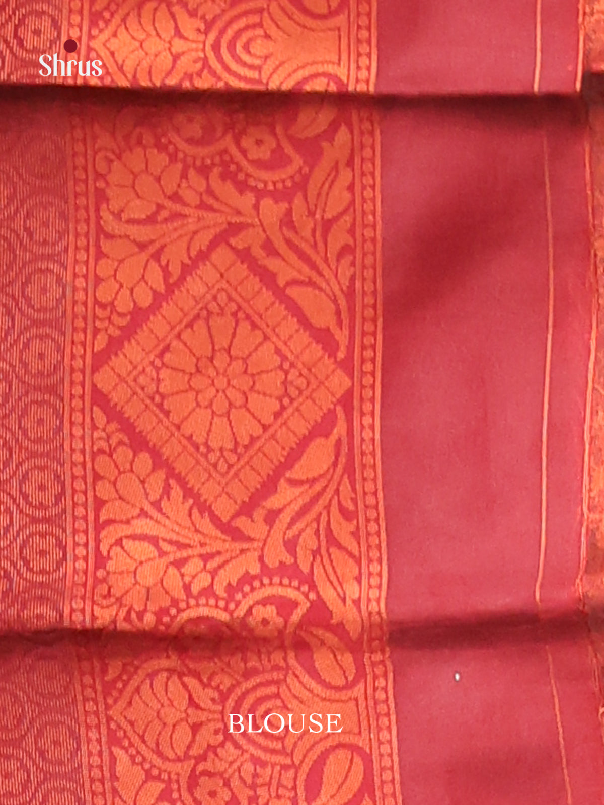 Blue & Maroon- Semi Softsilk Saree