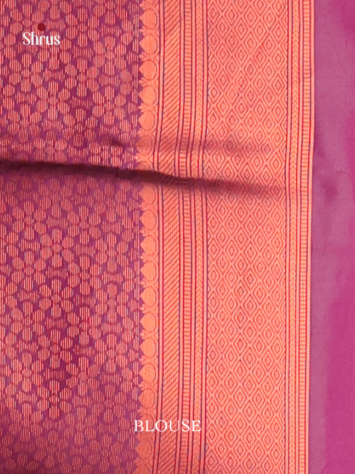 Blue & Purple- Semi Softsilk Saree