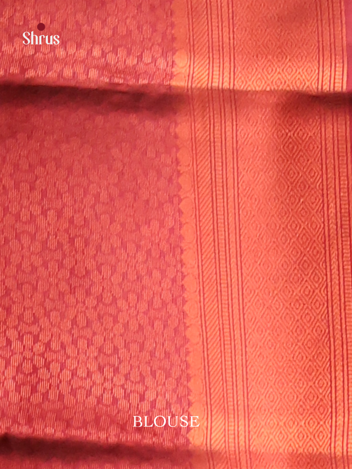 Blue & Maroon - Semi Softsilk Saree