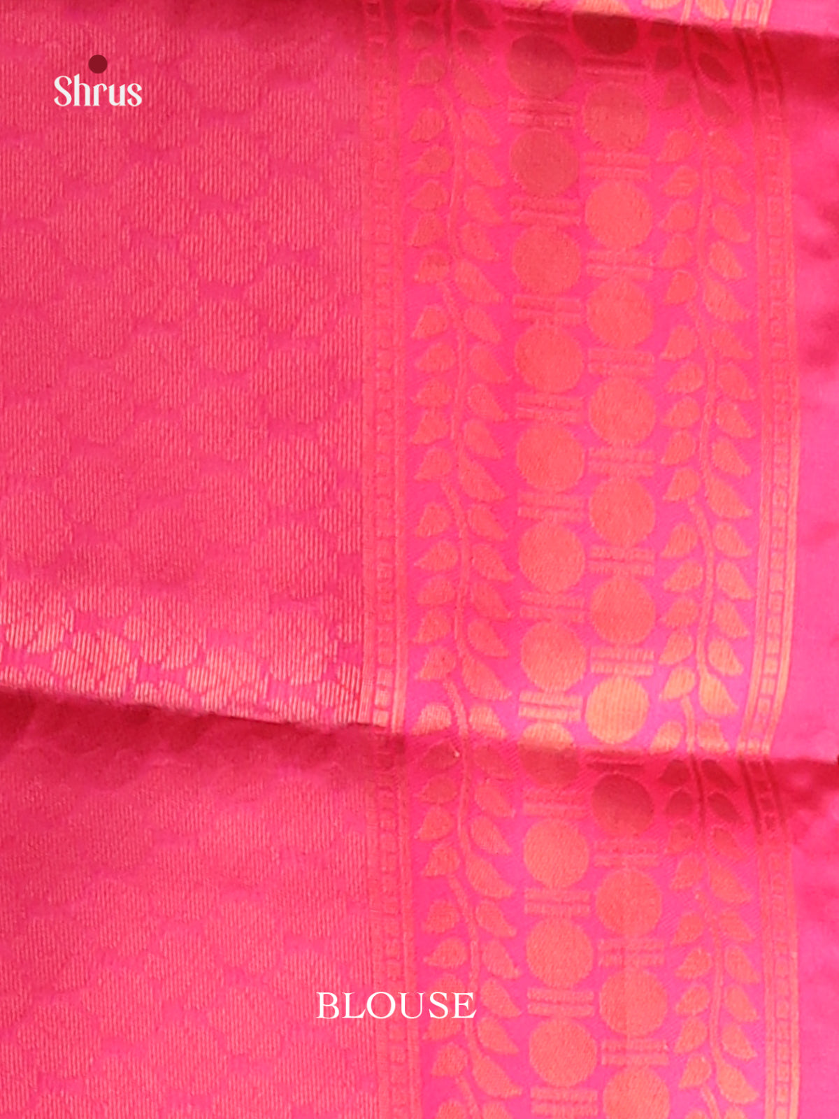 Blue & Pink- Semi Softsilk Saree
