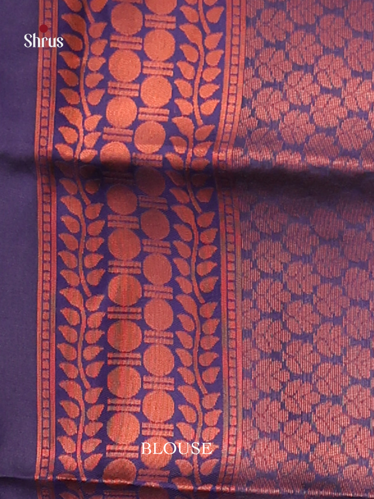 Pink & Blue- Semi Softsilk Saree - Shop on Shrus.com