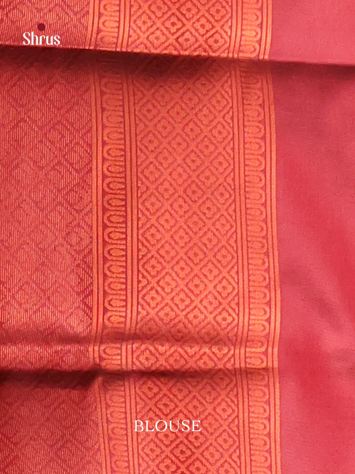 Blue & Maroon - Semi Softsilk Saree
