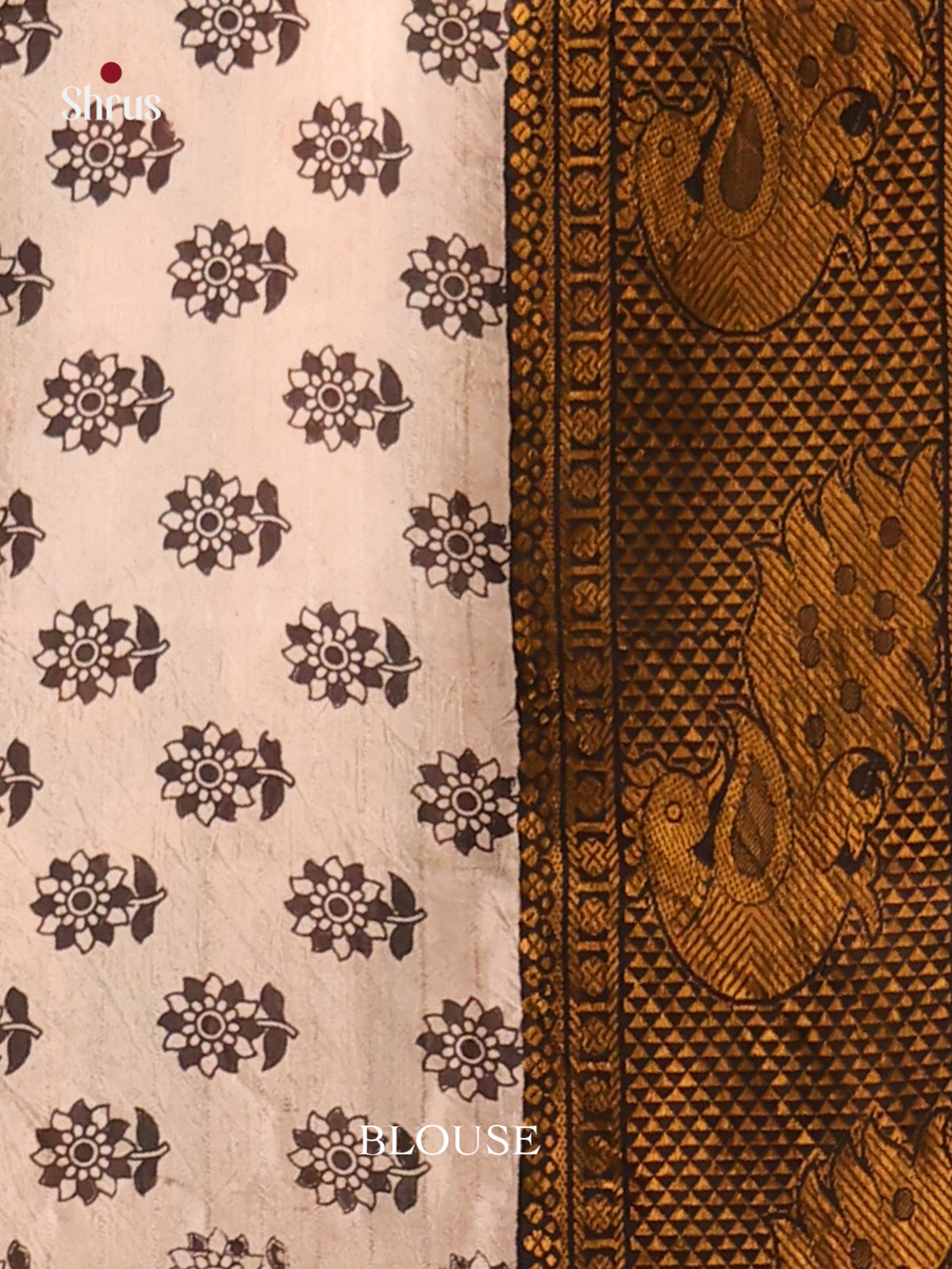 Mustard & Green - Mangalagiri silkcotton Saree -2