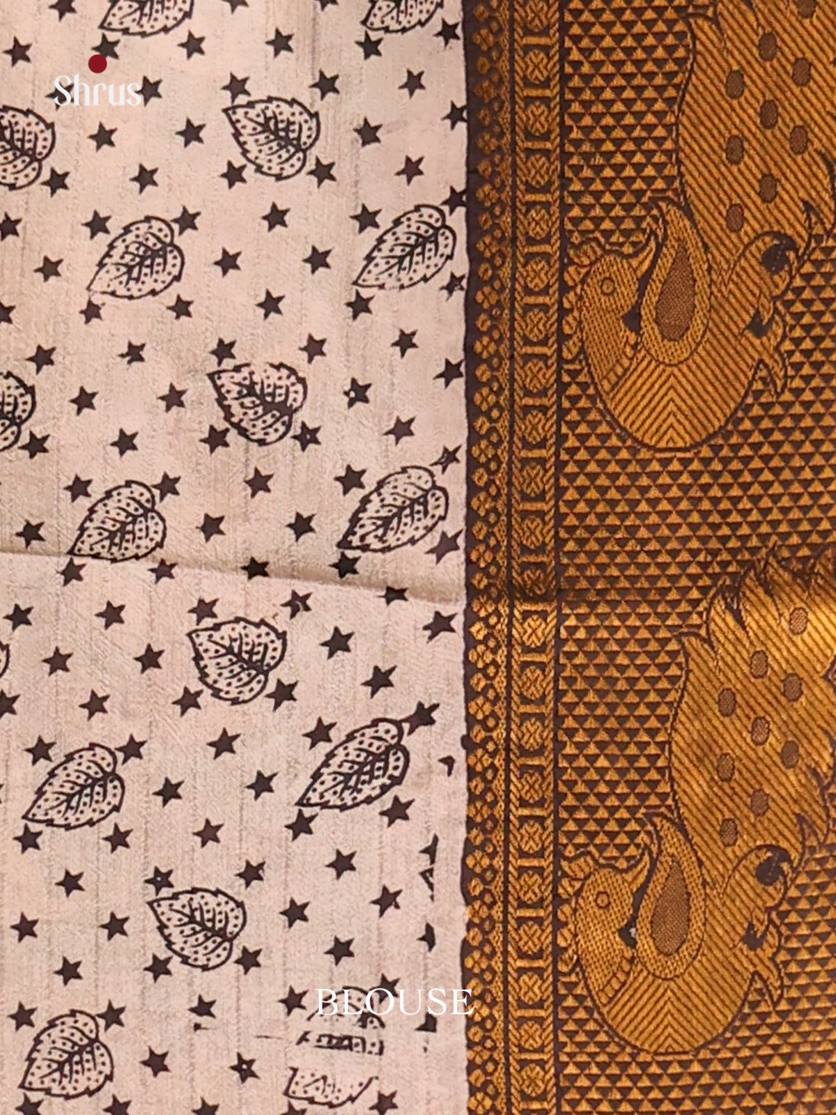 Arakku Maroon & Cream - Mangalagiri silkcotton Saree