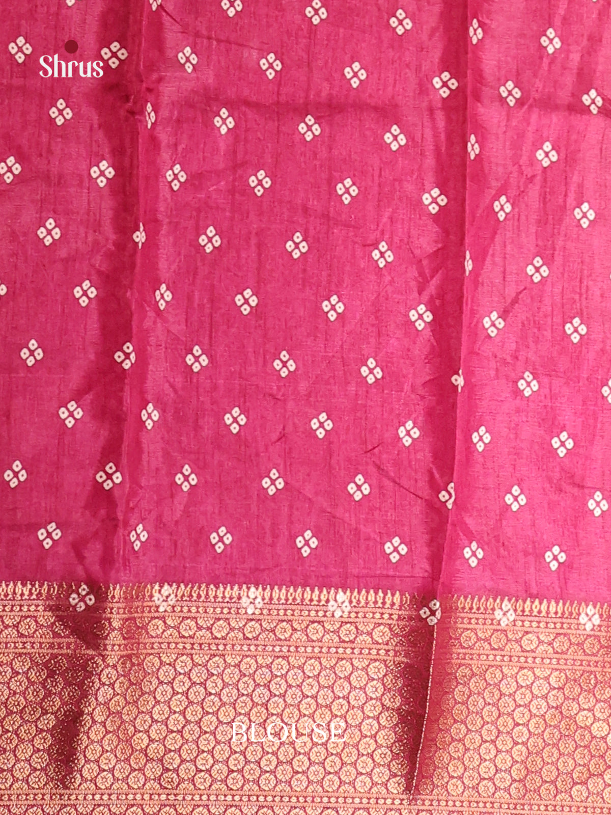DHS07030 - Semi Crepe Saree - Shop on Shrus.com