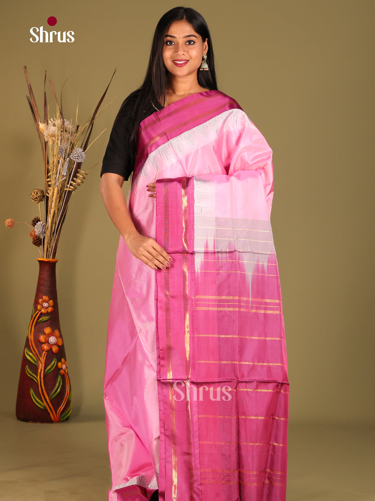 Baby Pink & Pink -Banana Pith