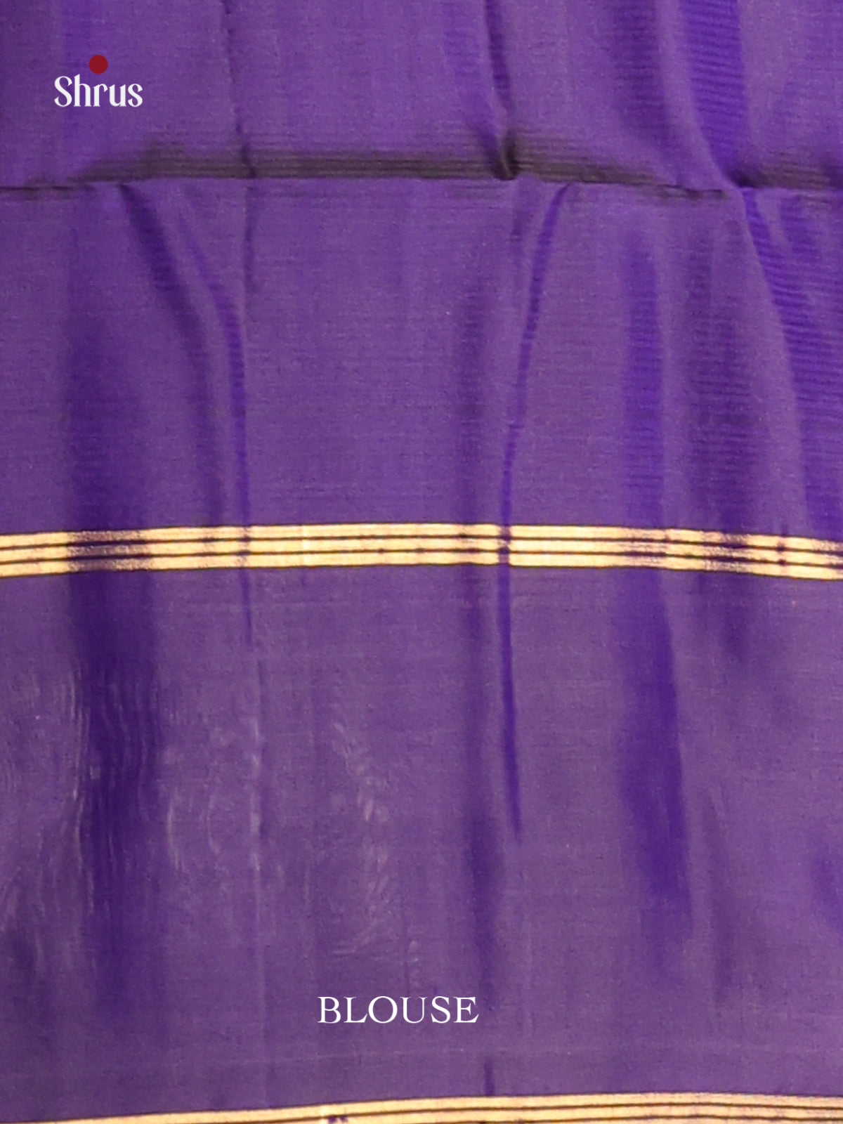 Mambazha Yellow & Blue Soft Silk Saree with zari brocade pallu - Shop on Shrus.com