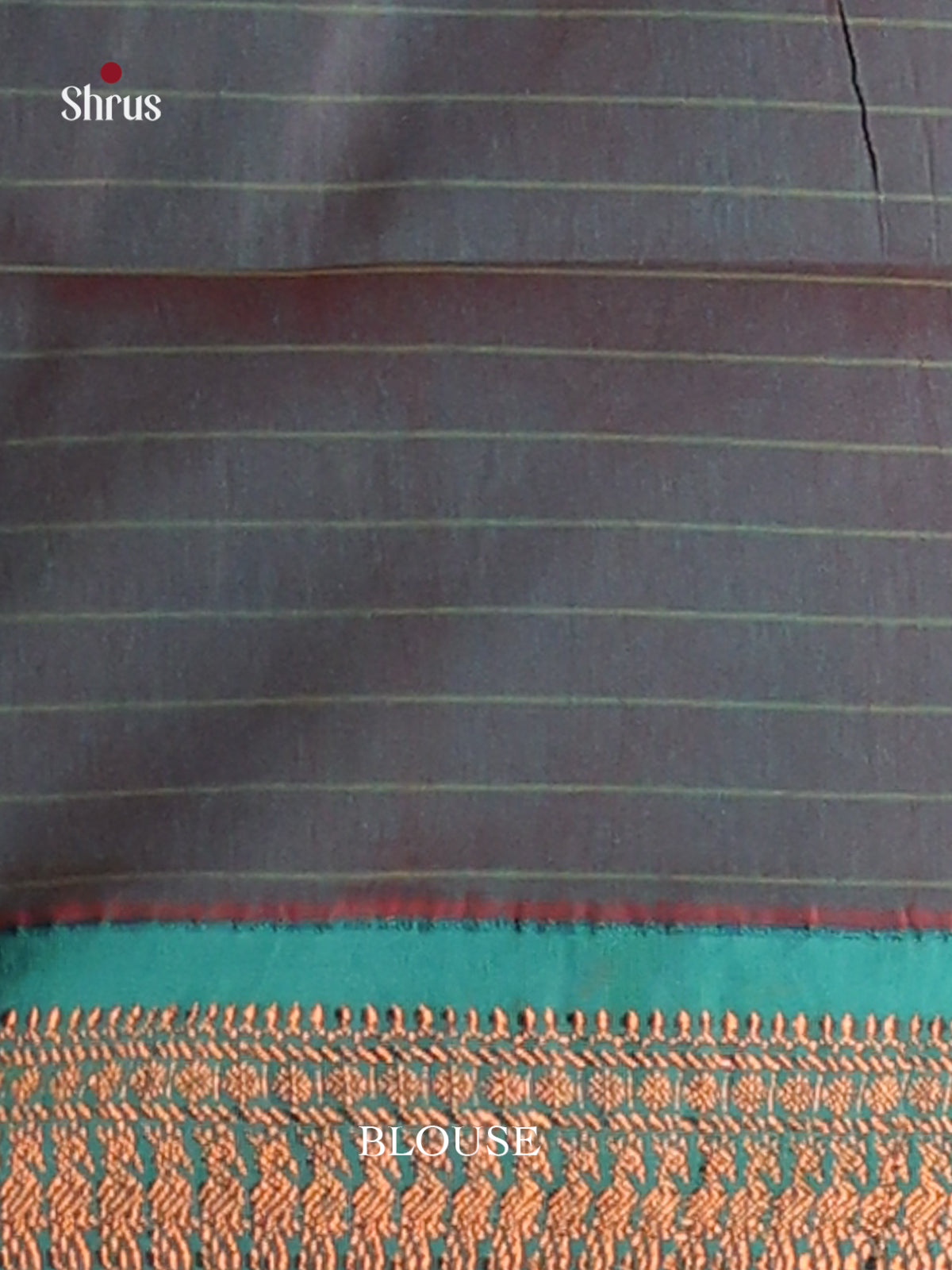 Reddish Pink & Teal - Kalyani Cotton Saree - Shop on Shrus.com