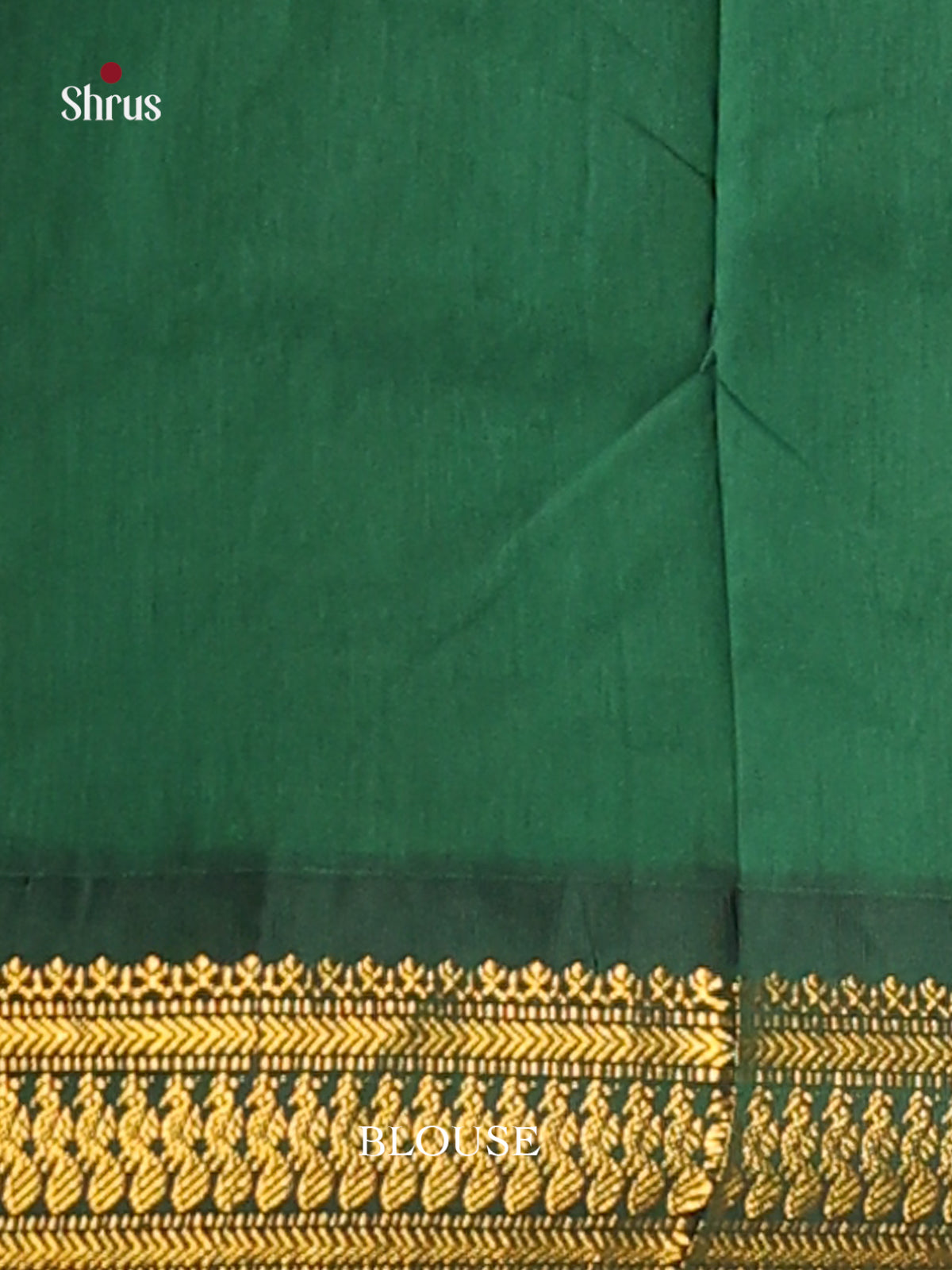Maroon & Green - Kalyani Cotton Saree - Shop on Shrus.com
