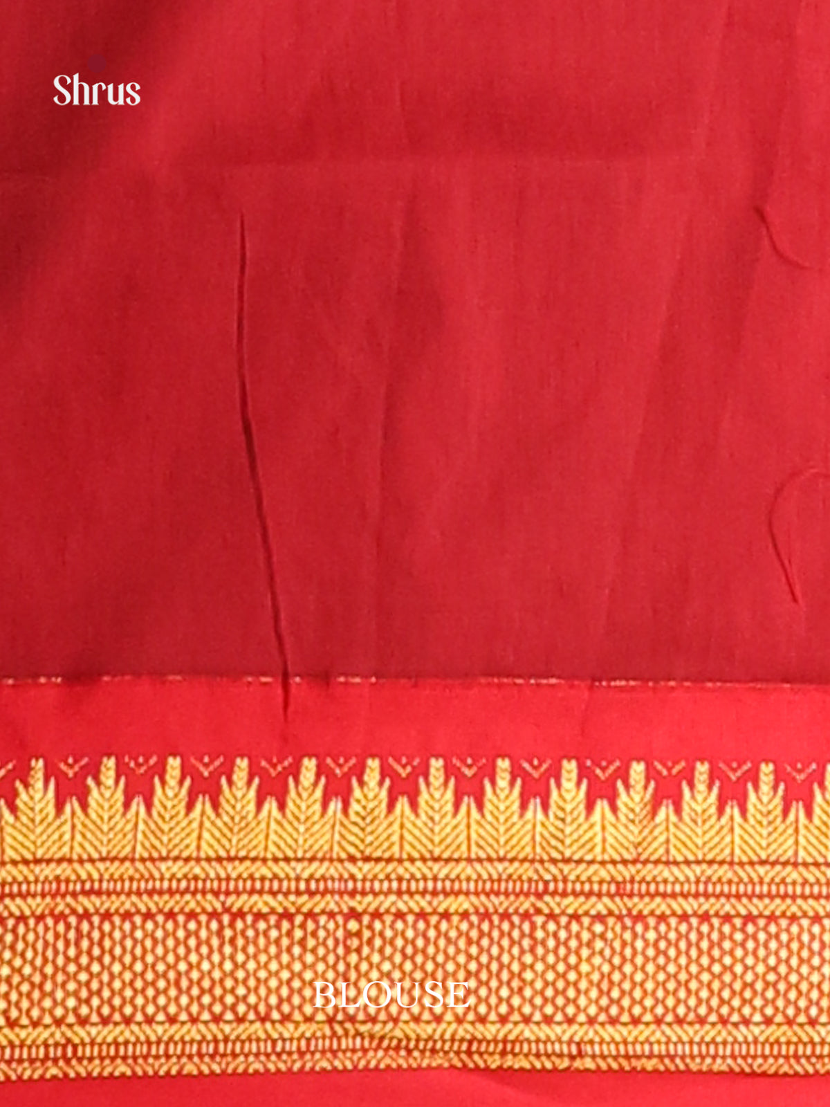 Grey & Red- Kalyani Cotton Saree - Shop on Shrus.com