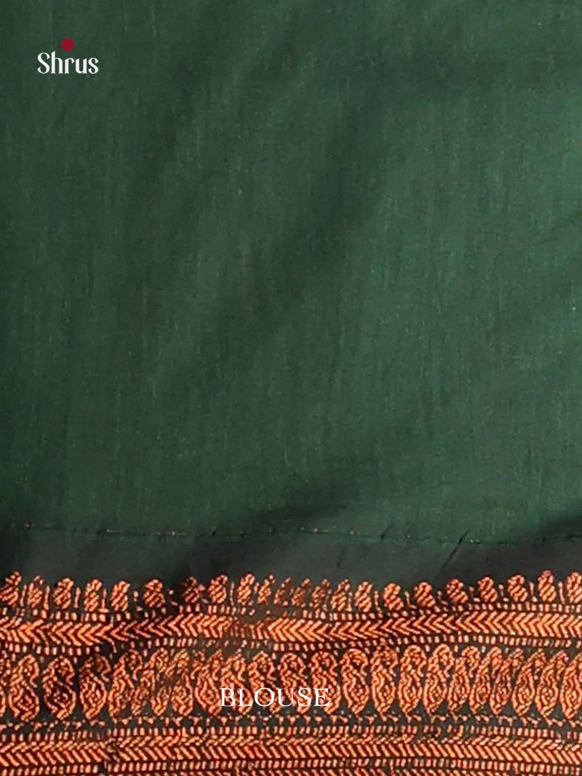 Brown & Green - Kalyani Cotton Saree