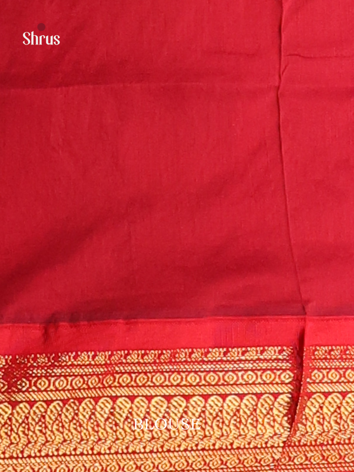 Blue & Red- Kalyani Cotton Saree