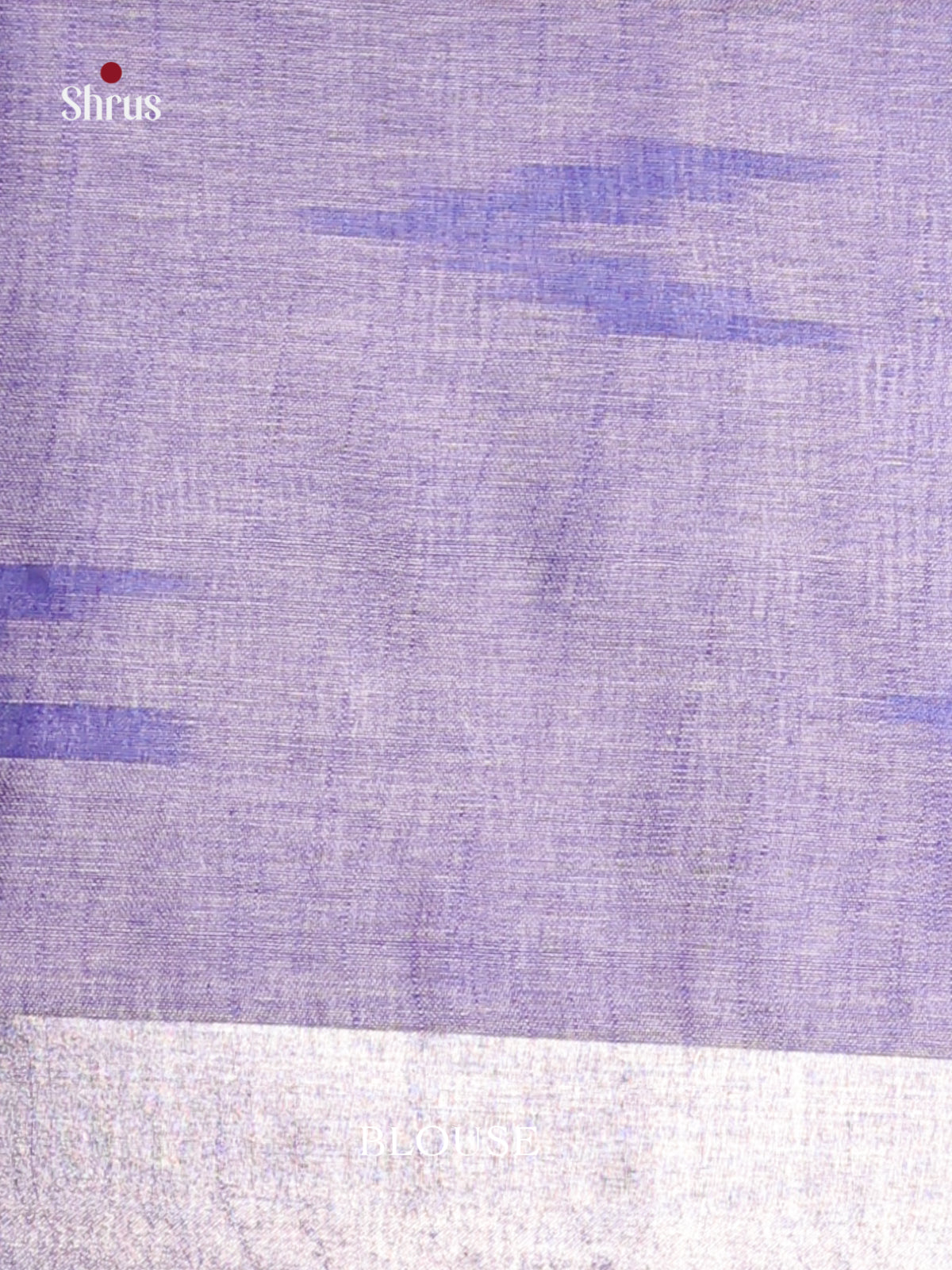 Grey & Lavender - Semi Ikkat Saree - Shop on Shrus.com