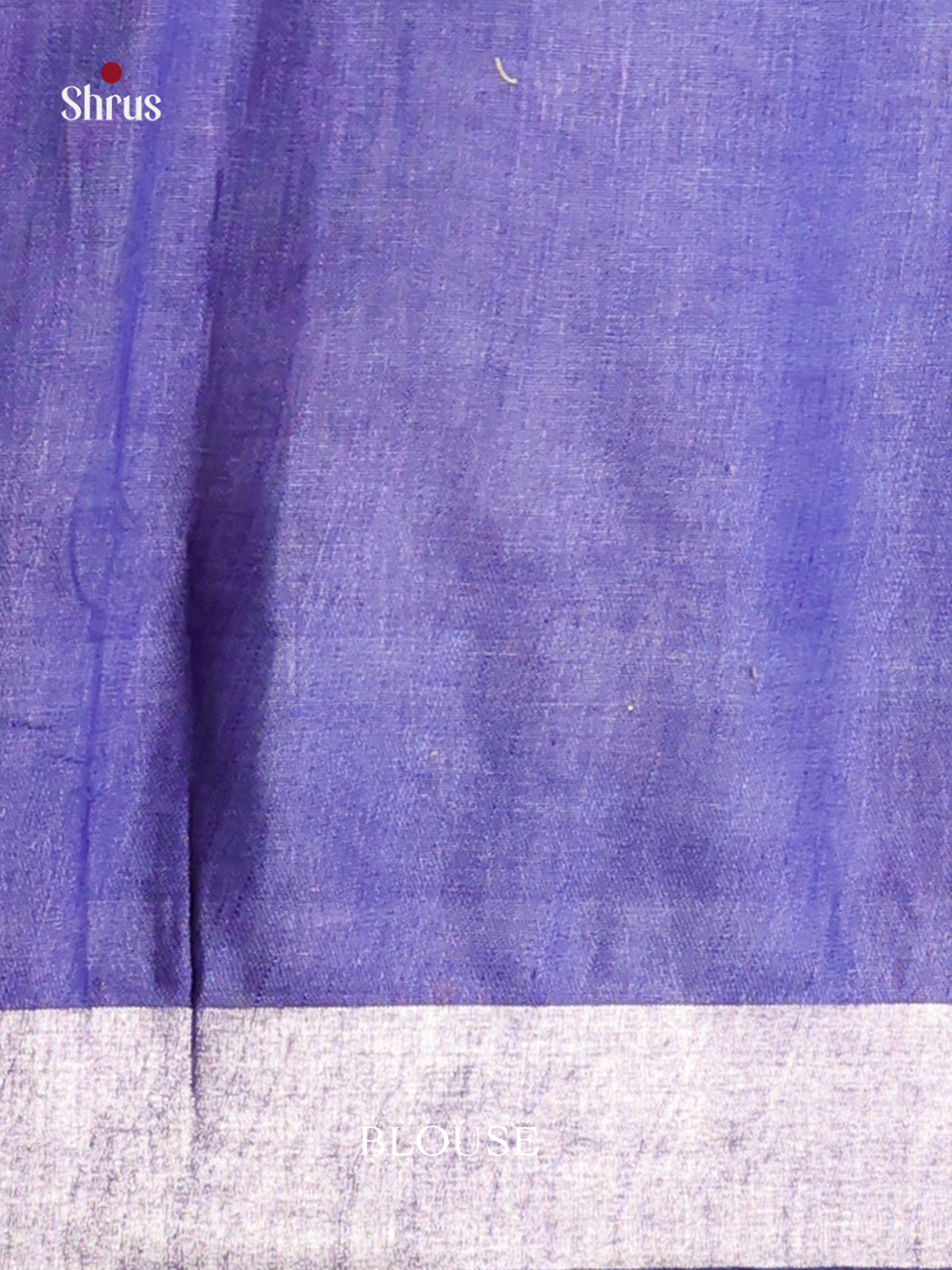 Grey & Blue- Semi Ikkat Saree