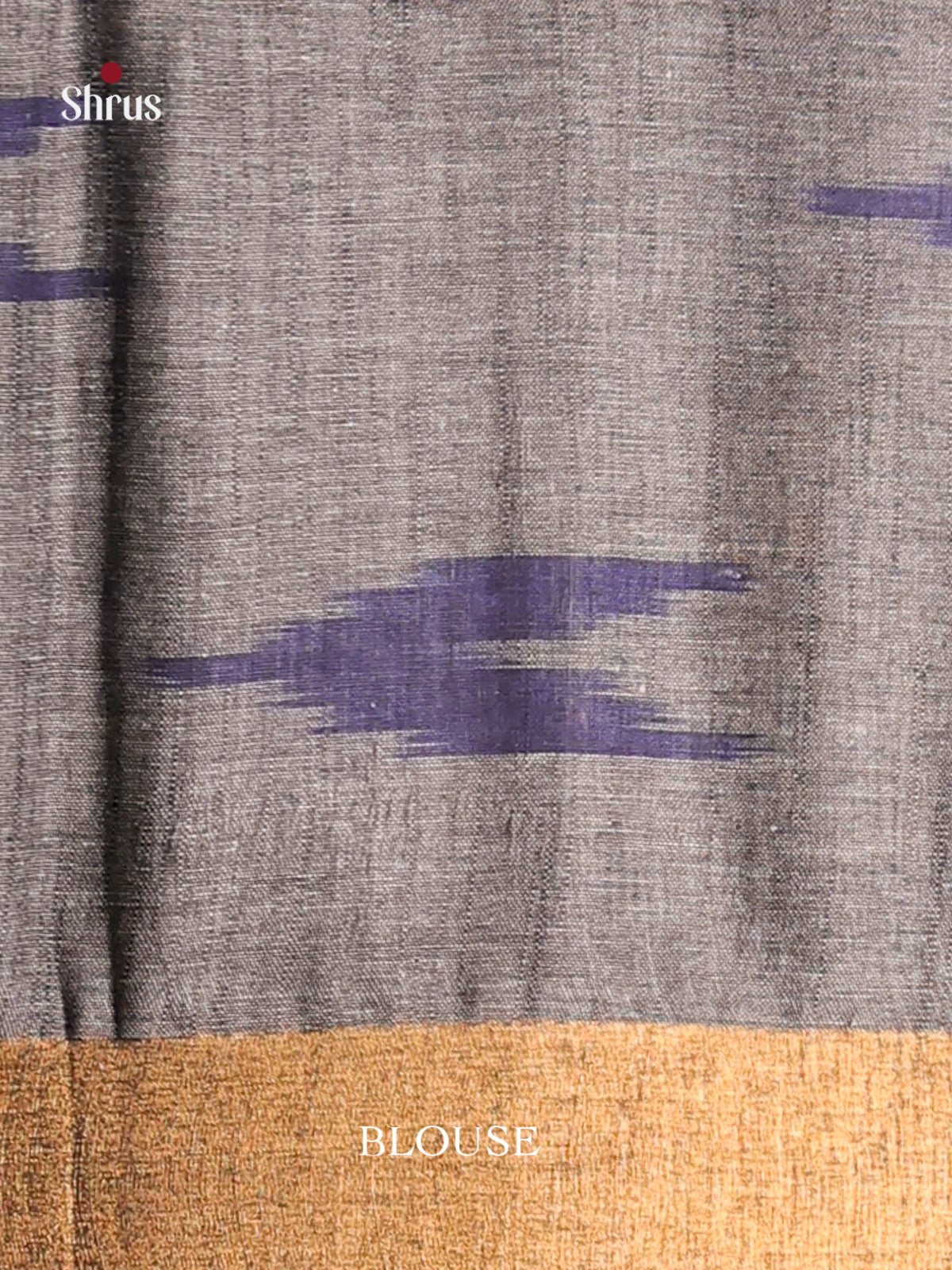 DHS08129 - Semi Ikkat Saree - Shop on Shrus.com
