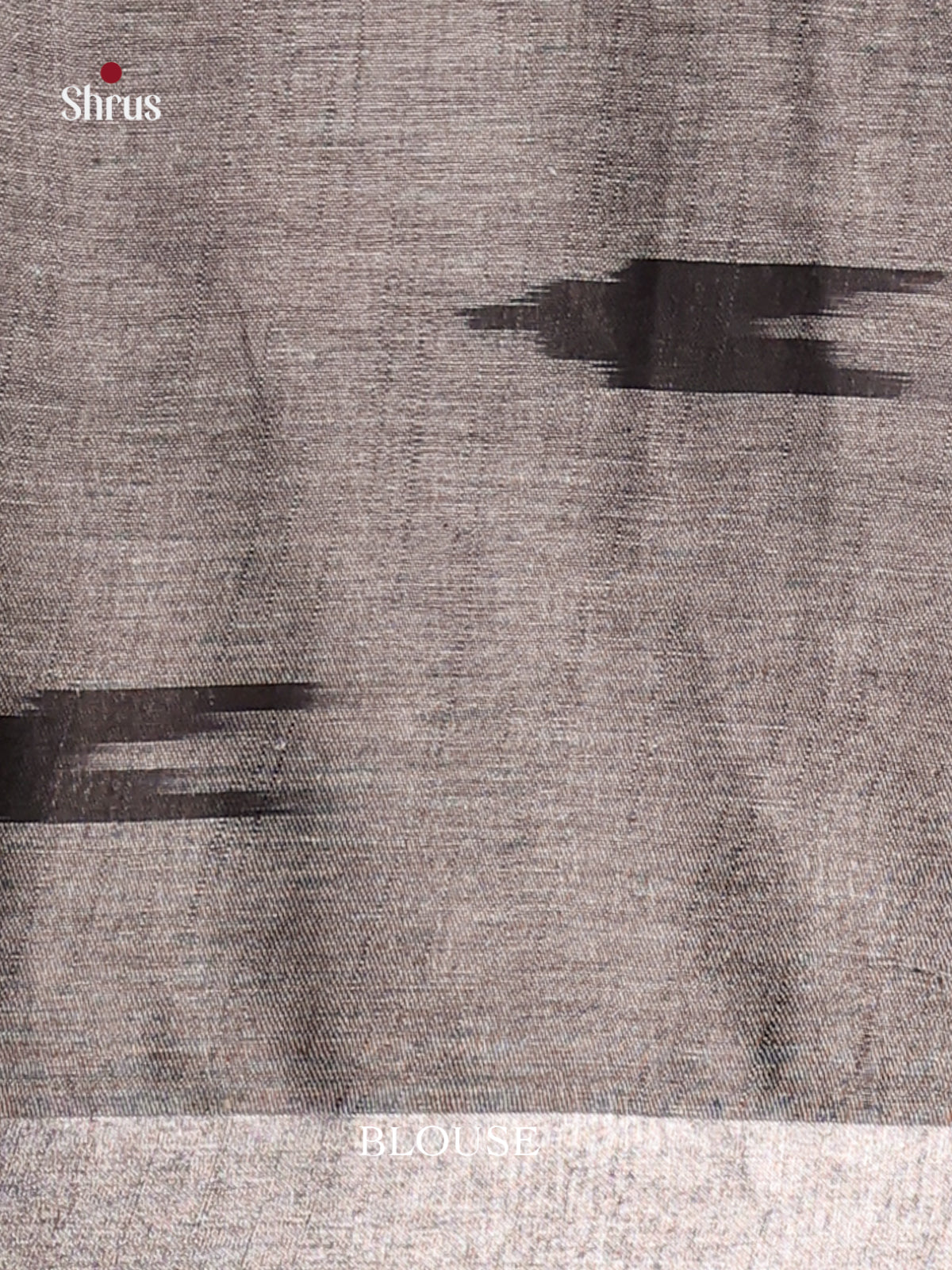 Pink & Grey- Semi Ikkat Saree - Shop on Shrus.com