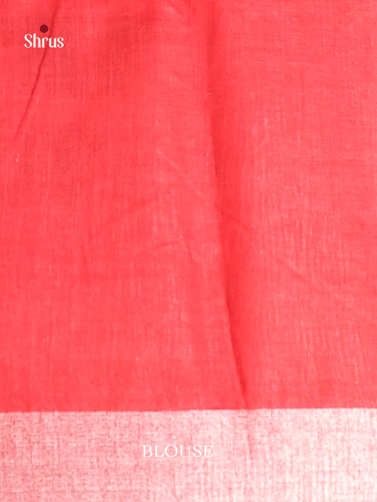 Pink & Red - Semi Ikkat Saree - Shop on Shrus.com