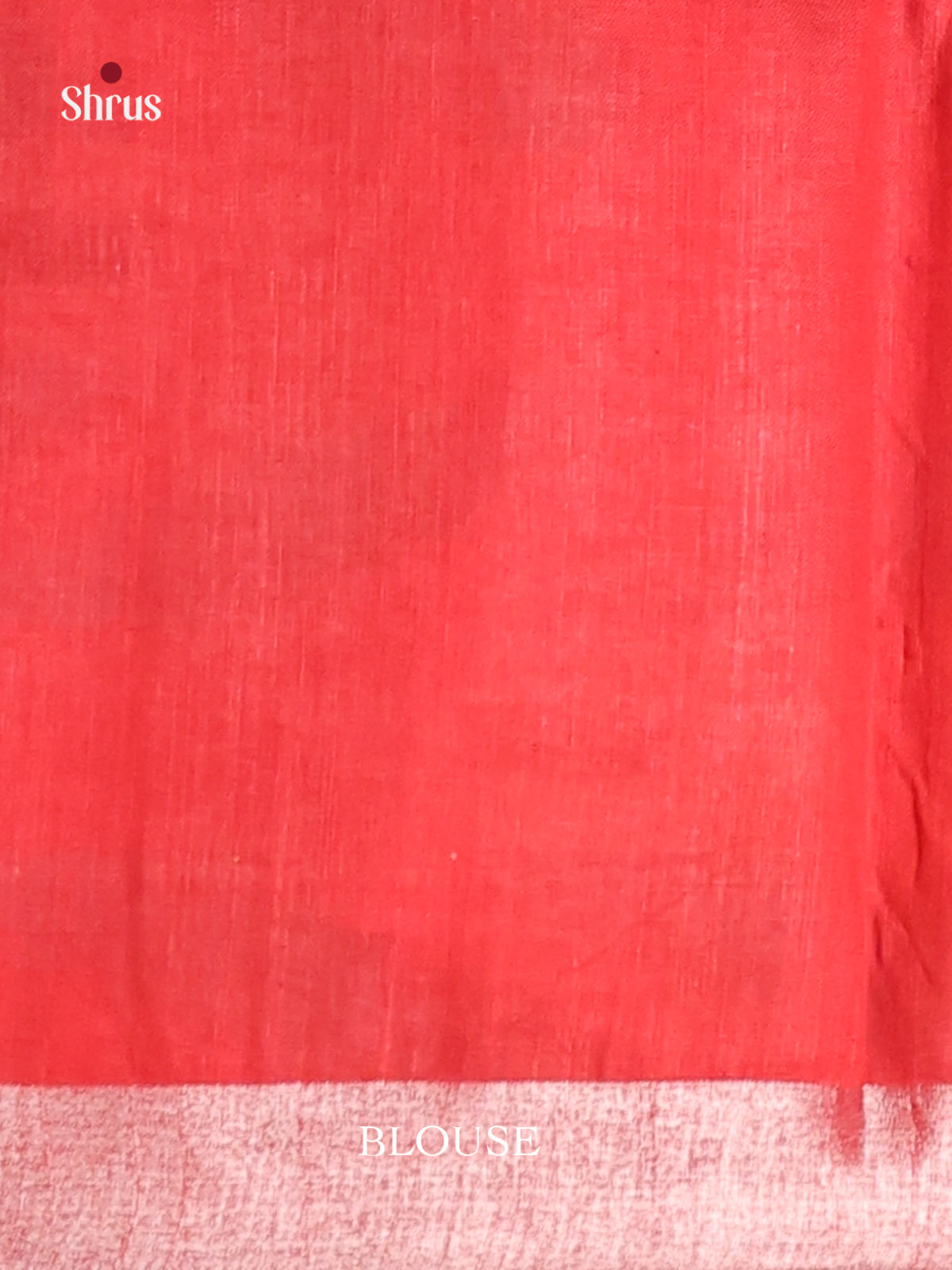 White & Red - Semi Ikkat Saree - Shop on Shrus.com