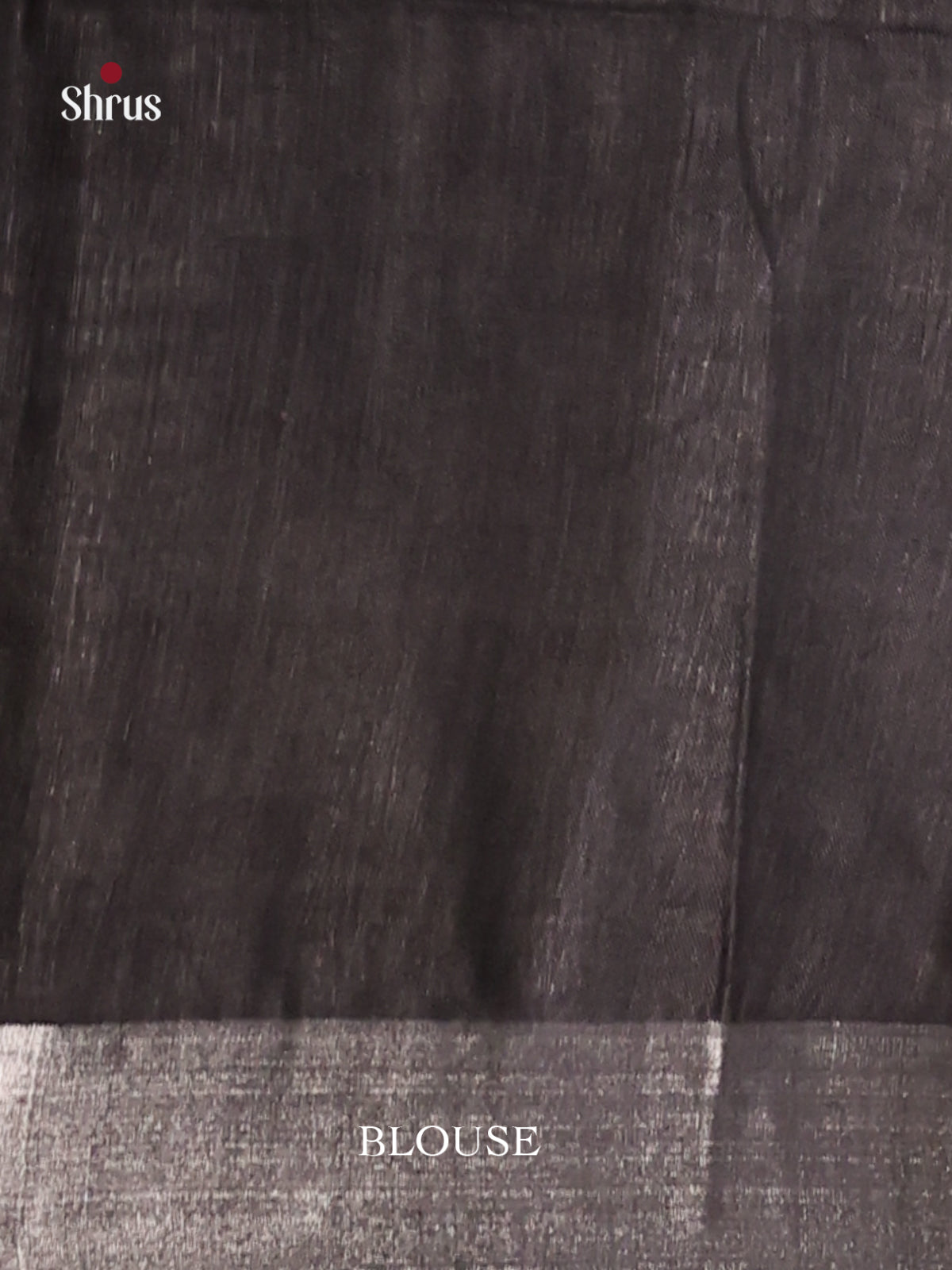 Light Green & Black- Semi Ikkat Saree