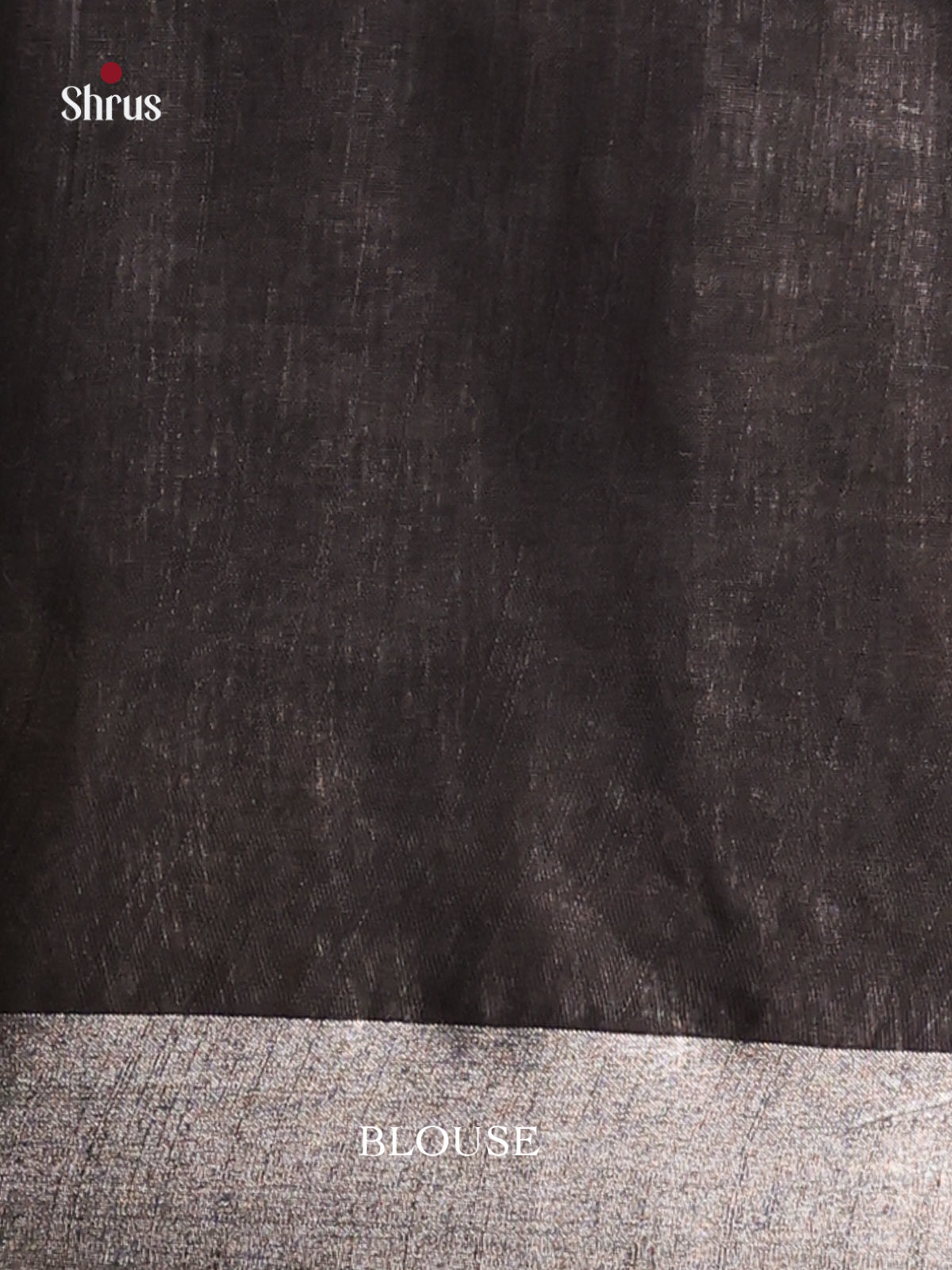 Grey & Black - Semi Ikkat Saree - Shop on Shrus.com
