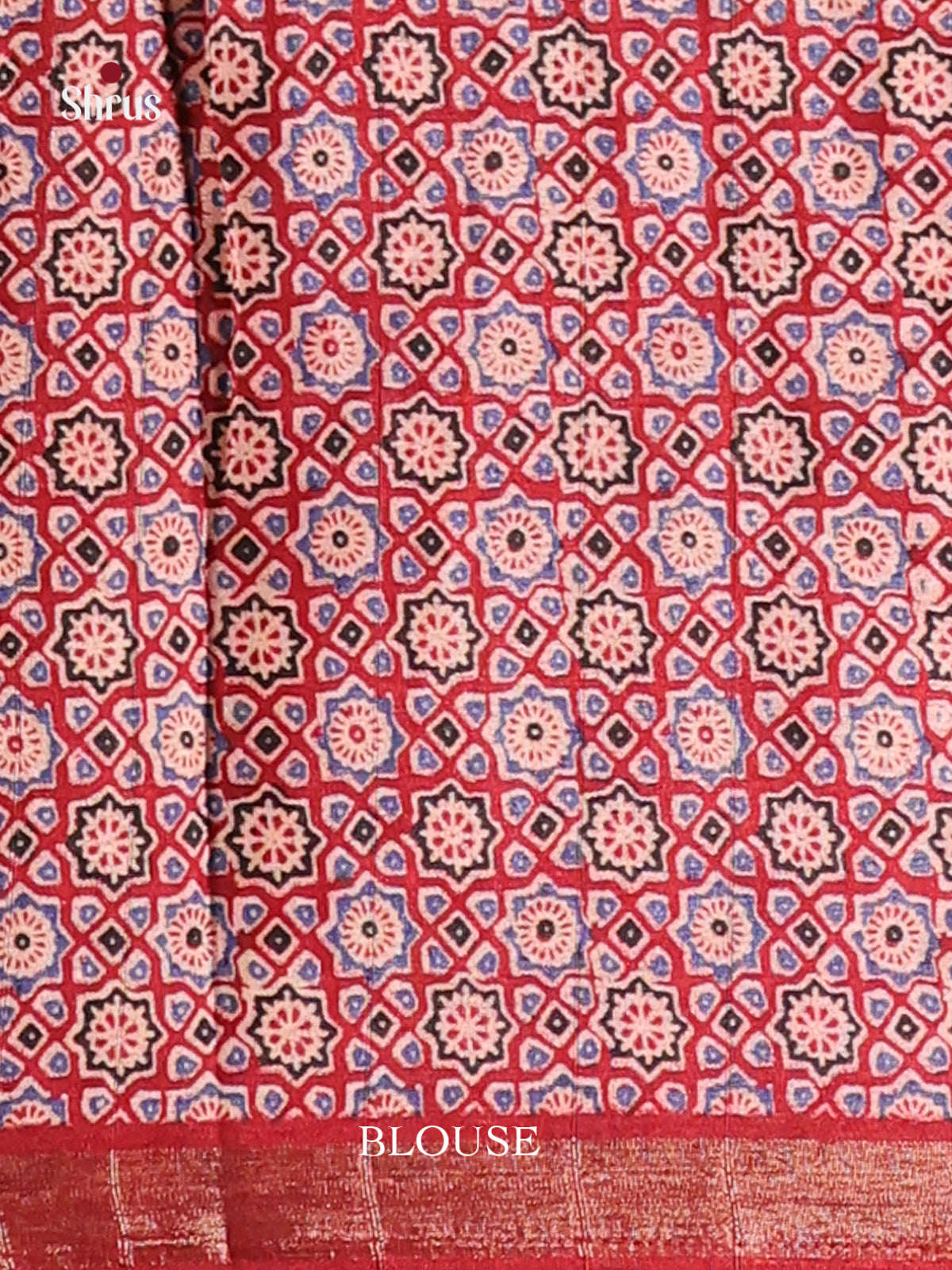 Maroon- Art Modal Saree - Shop on Shrus.com