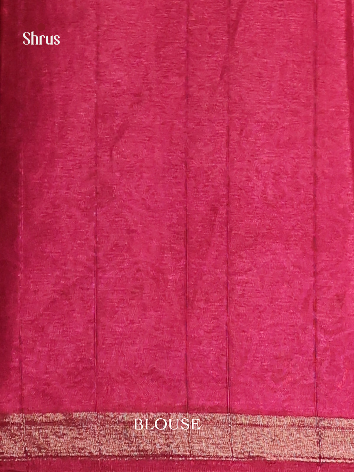 Blue & Maroon- Art Modal Saree