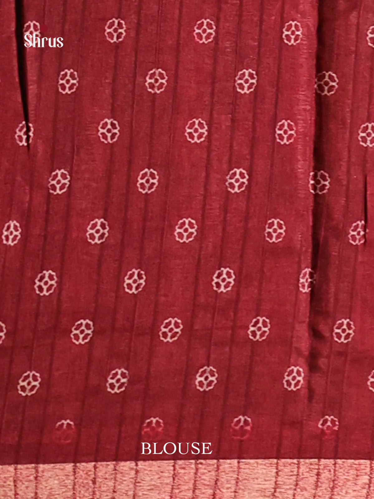 Black & Maroon - Art Modal Saree