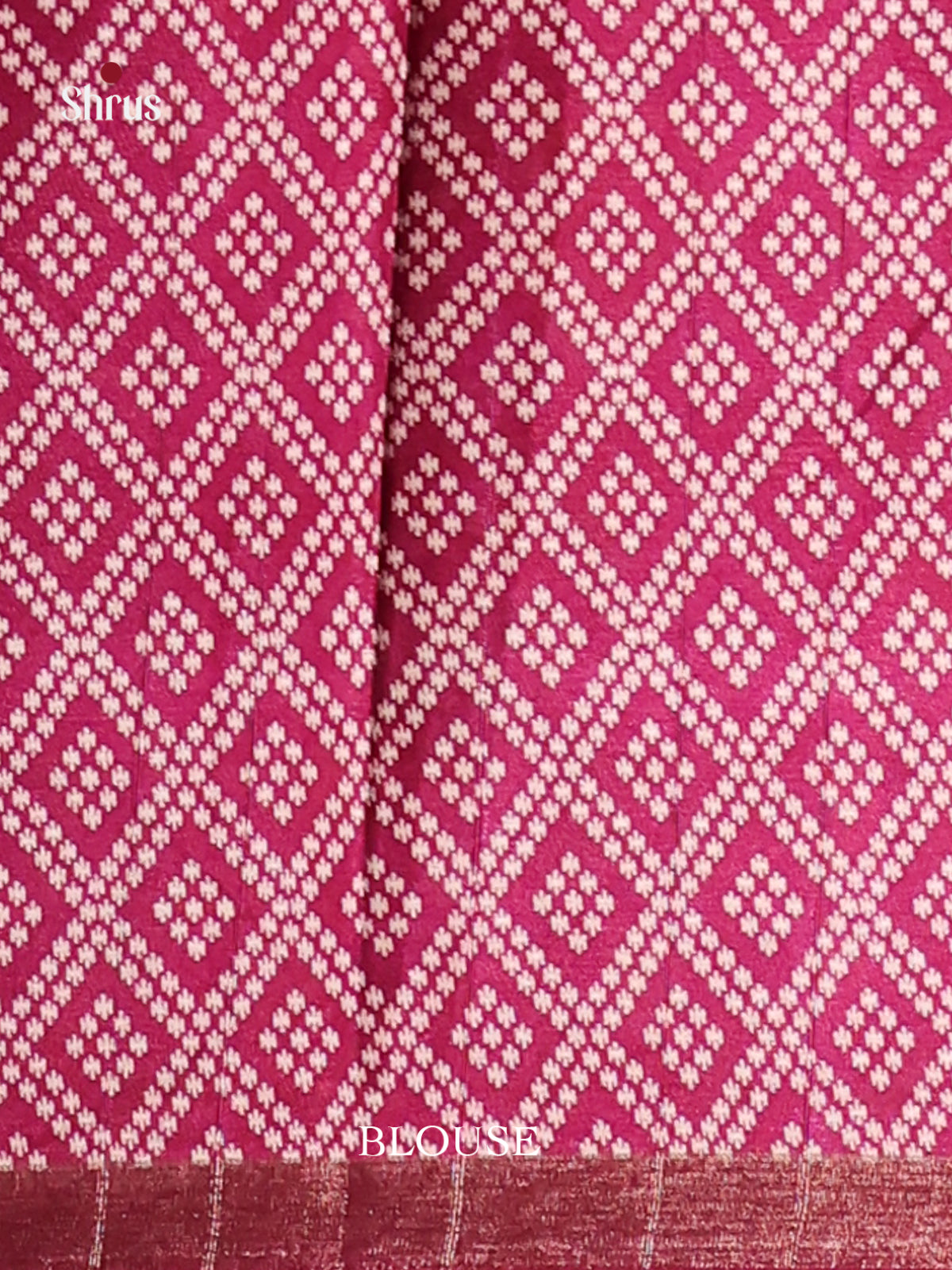 Cream & Maroon- Art Modal Saree