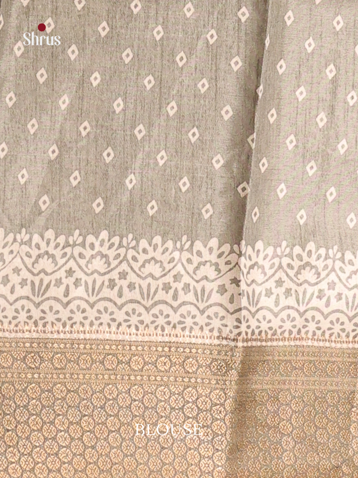 DHS09027 - Semi Crepe Saree - Shop on Shrus.com